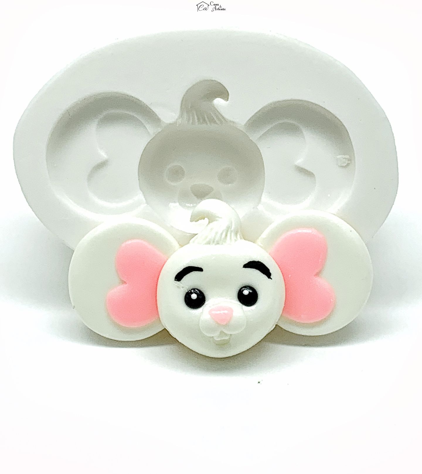 Molde de silicone - Chip e Potato - Rosto Potato - Grande - P1152