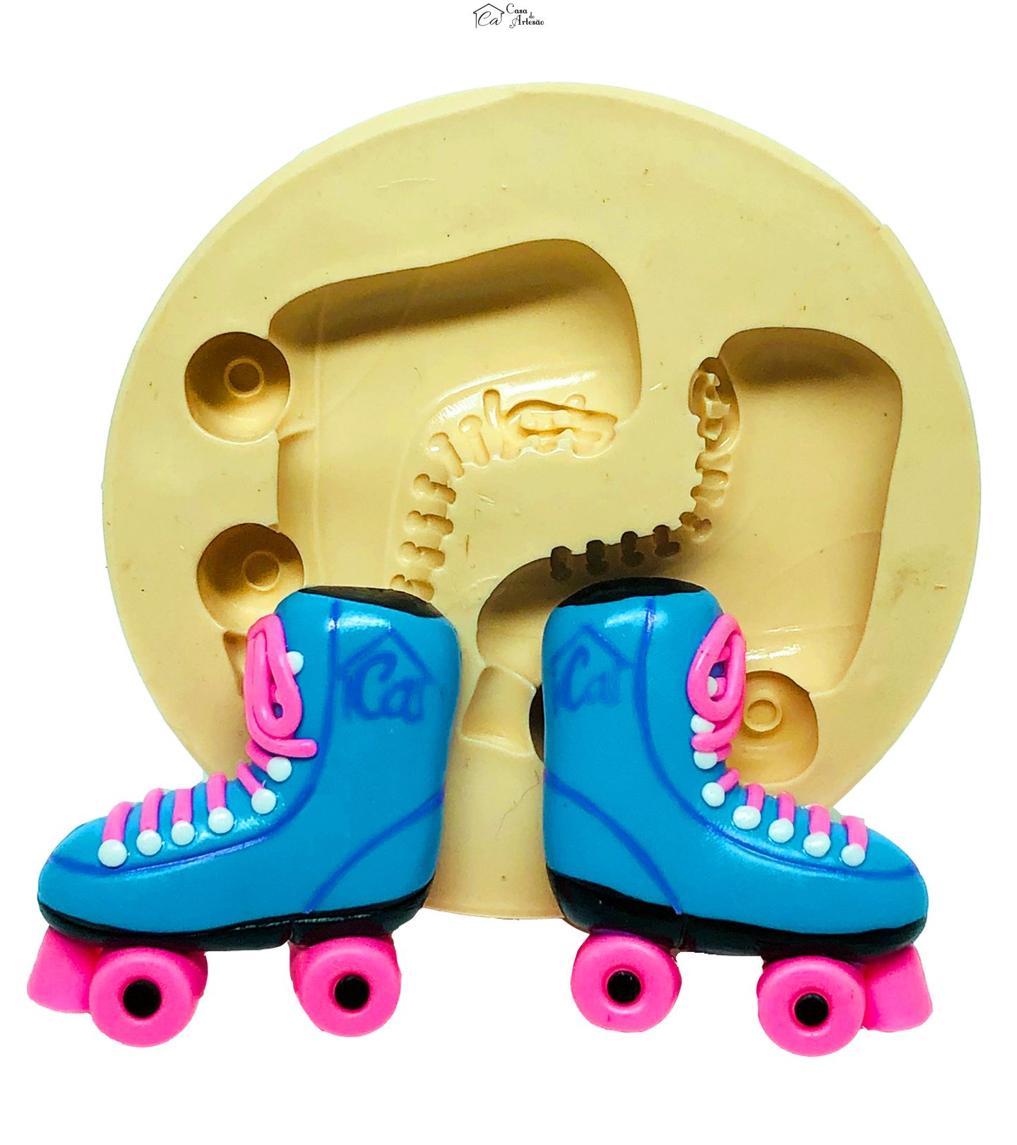 Molde de silicone - Patins Tradicional - Grande - P728