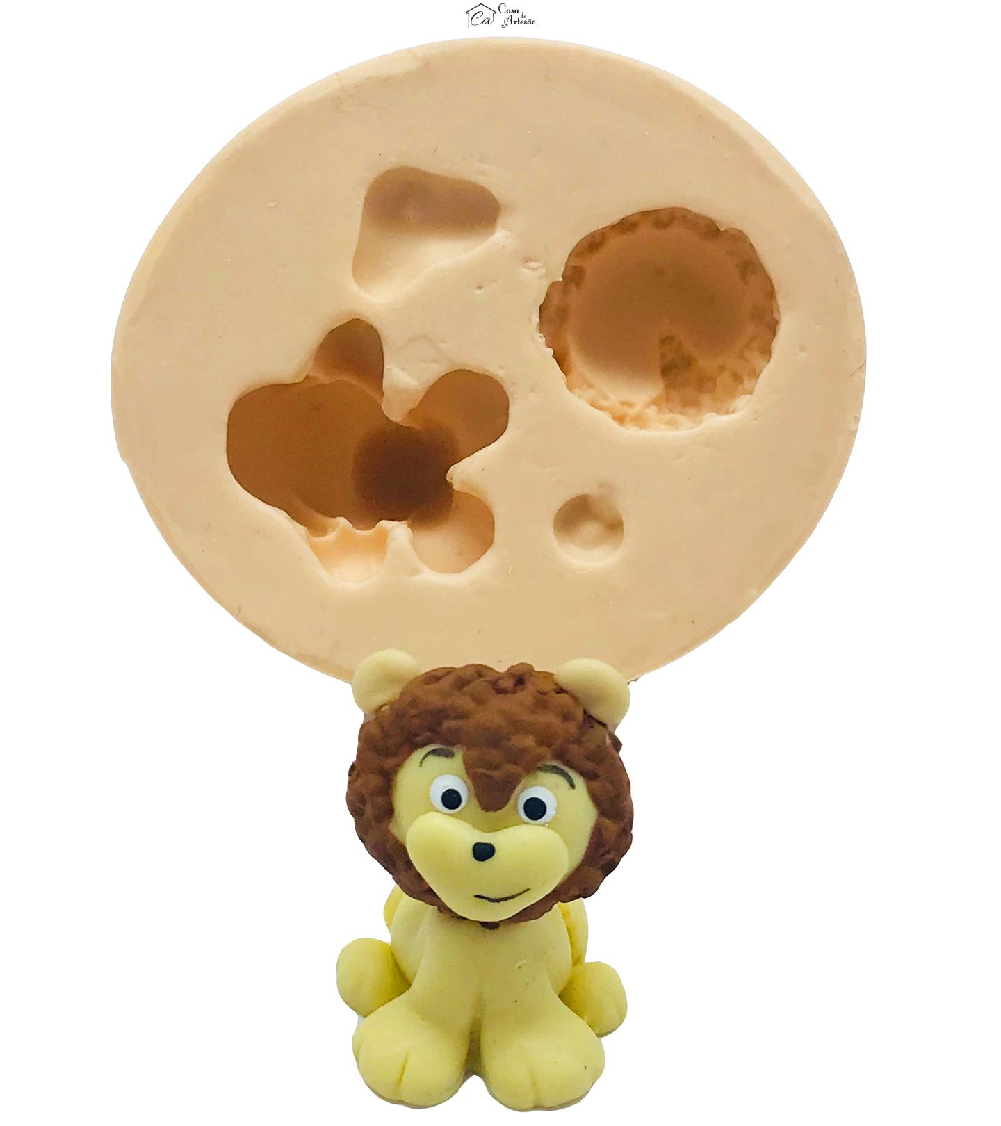 Molde de silicone - Leaozinho