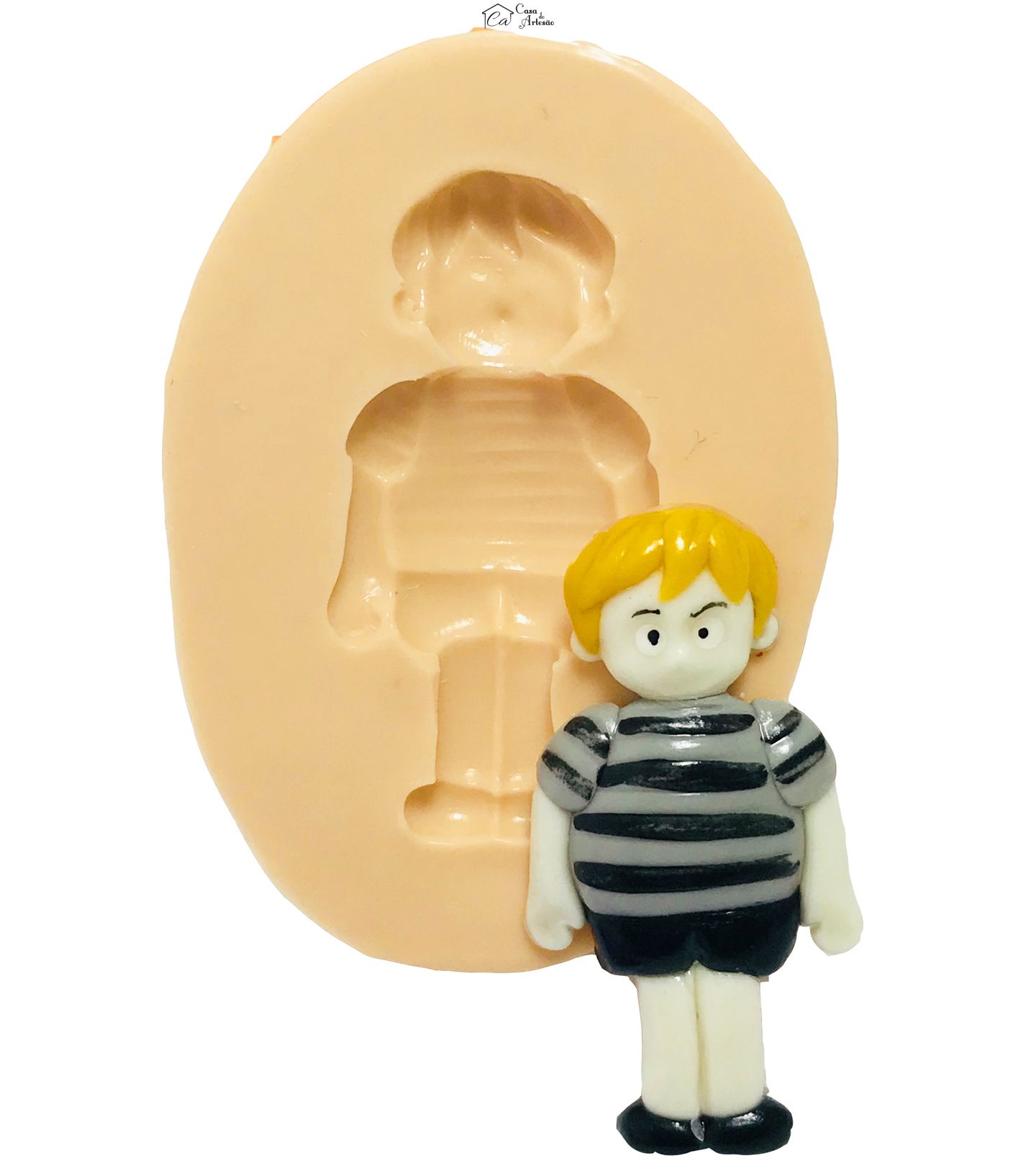 Molde de silicone - Familia Addams - Pugsley - Grande - P424