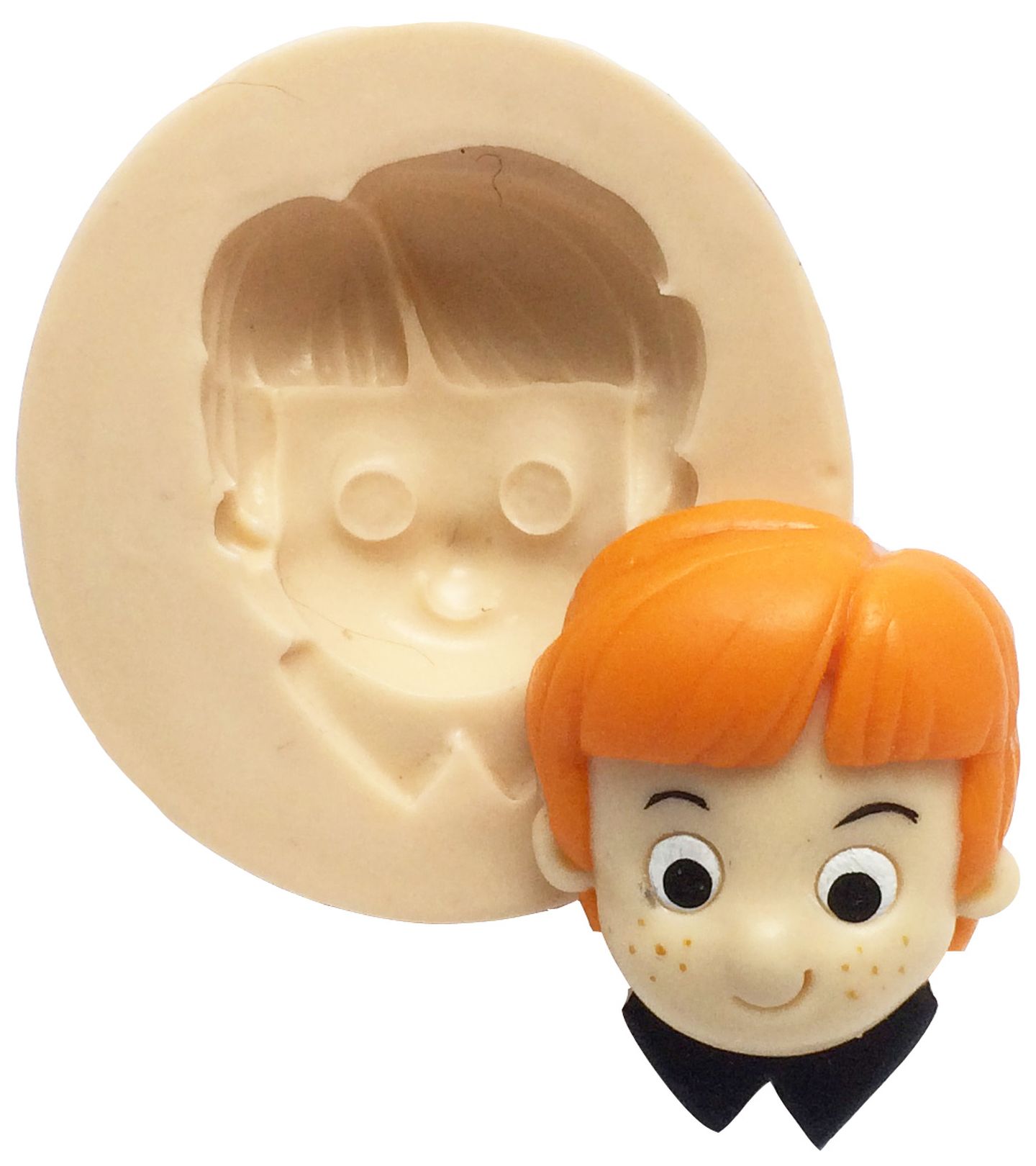 Molde de silicone - Harry Potter - Rosto Rony - P178