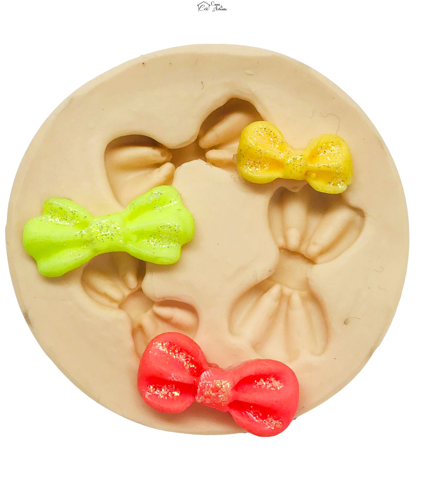 Molde de silicone - Laço Médio - 3