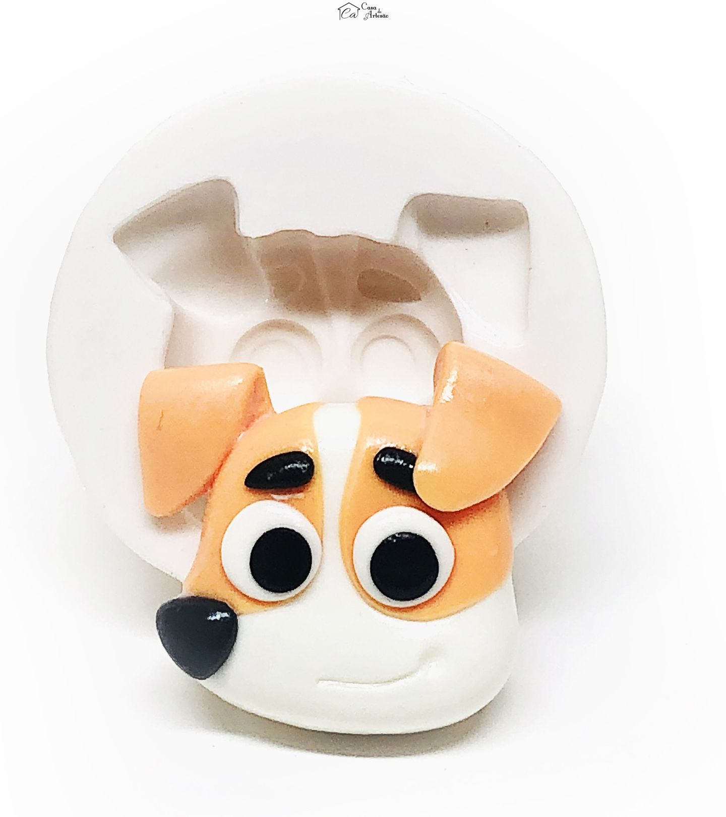 Molde de silicone - Caninopolis - Rosto Otto - Medio - P1109