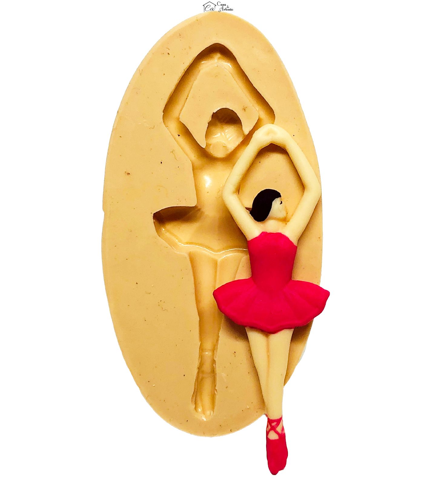 Molde de silicone - Bailarina - Grande - P683
