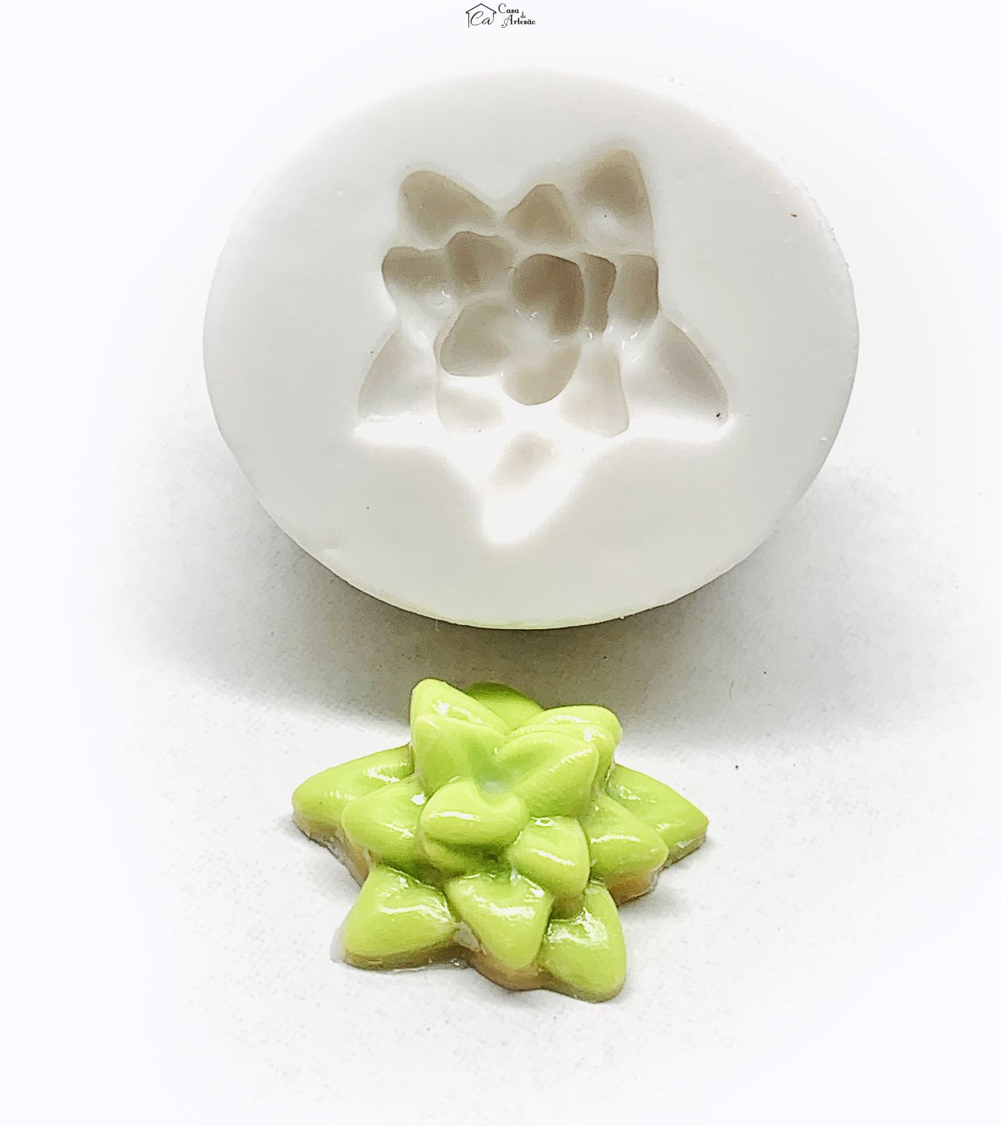 Molde de silicone - Suculenta - Mod.10