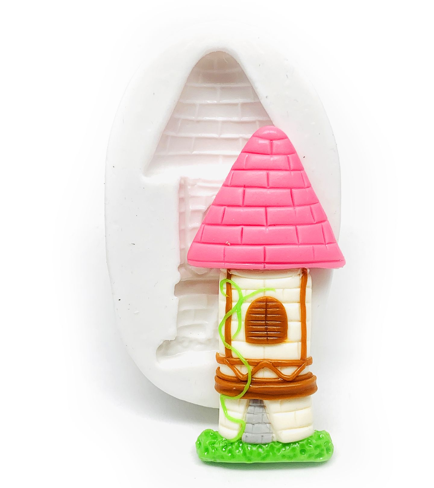 Molde de silicone - Rapunzel - Castelo - P176