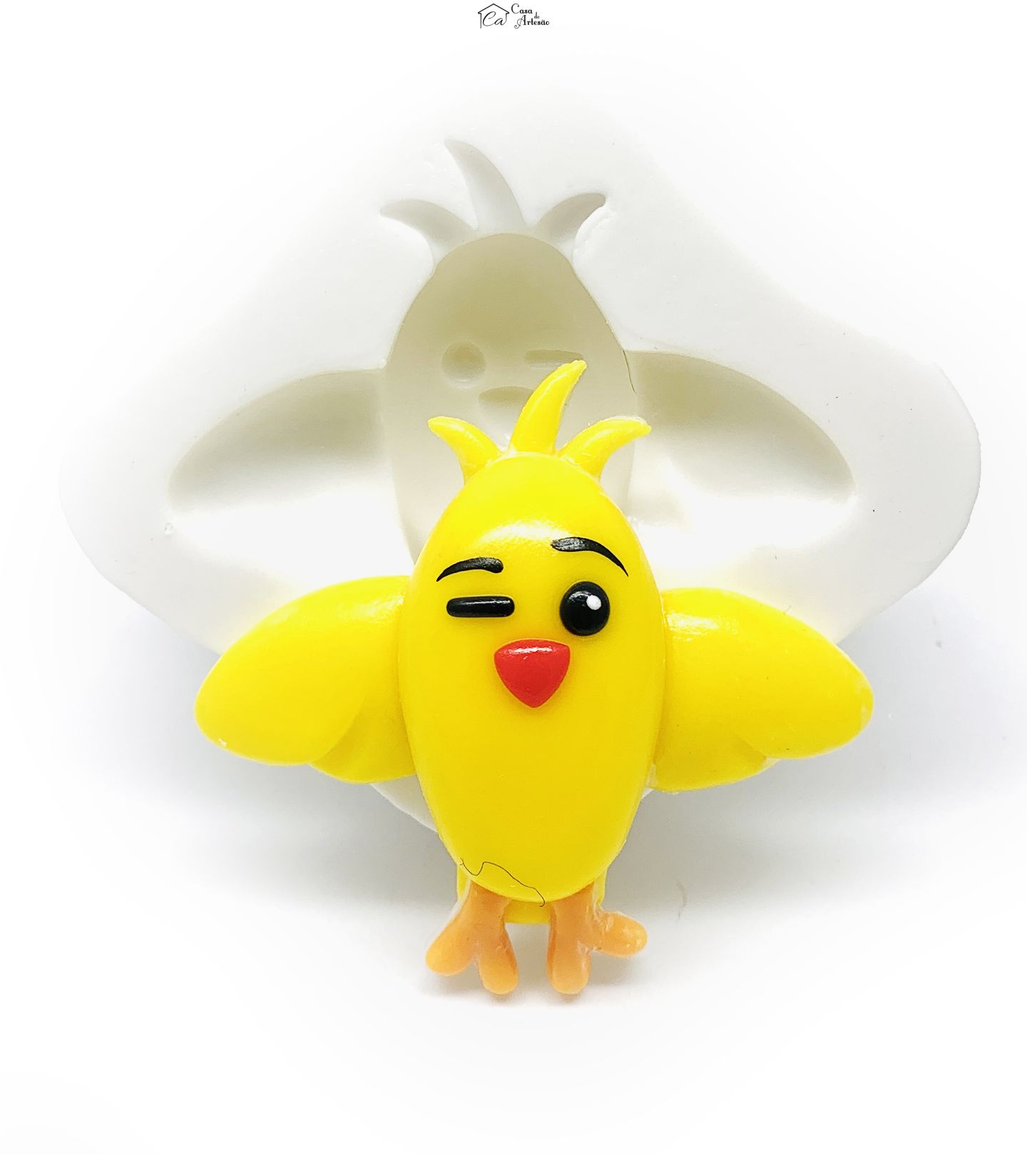 Molde de silicone - Palhaço Plim Plim - Wichi Wi - Grande - P1222