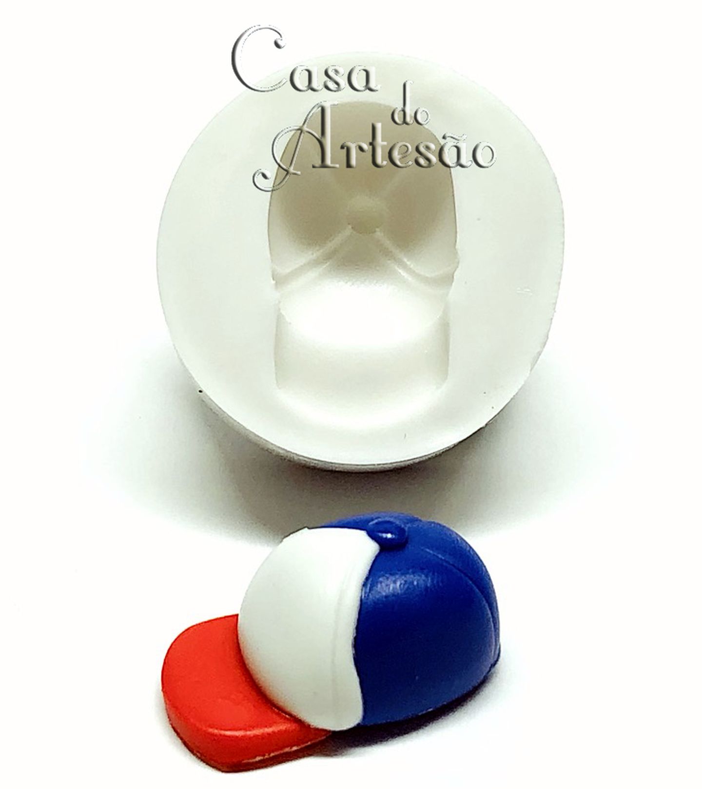 Molde de silicone - Stranger Things - Boné - Pequeno - P920