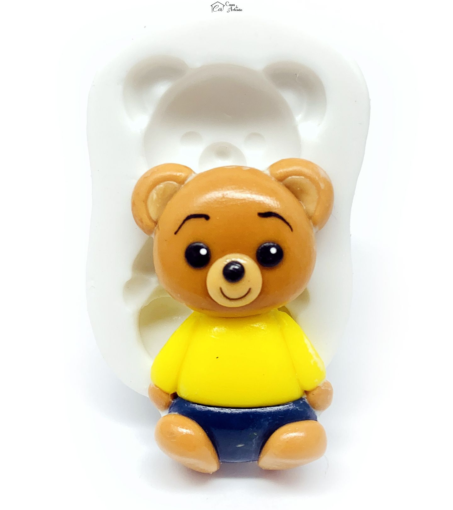 Molde de silicone - Palhaço Plim Plim - Ban - Grande - P1221