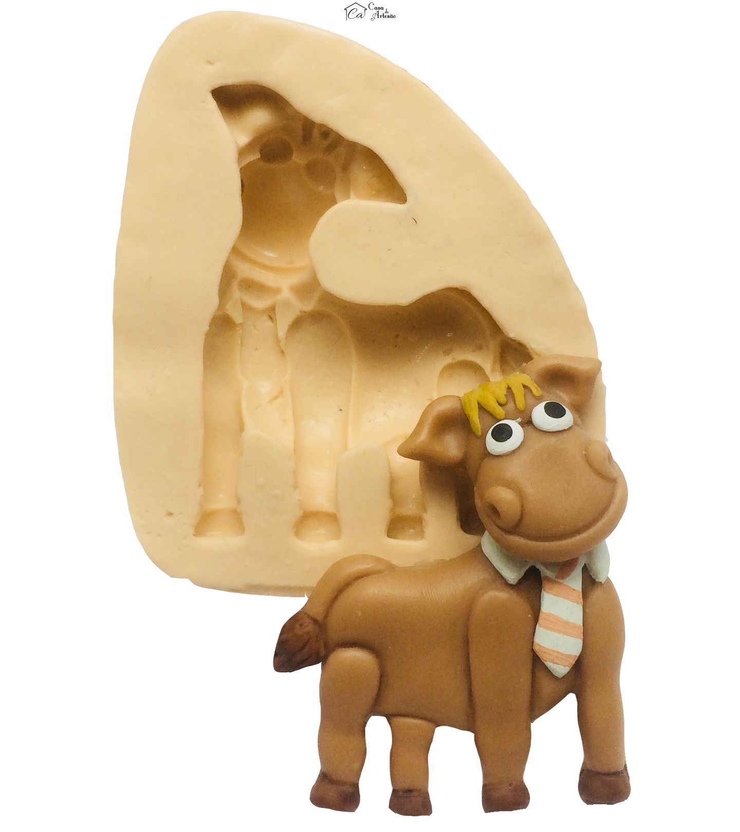 Molde de silicone - Cocorico - Cavalo - Alipio - P74