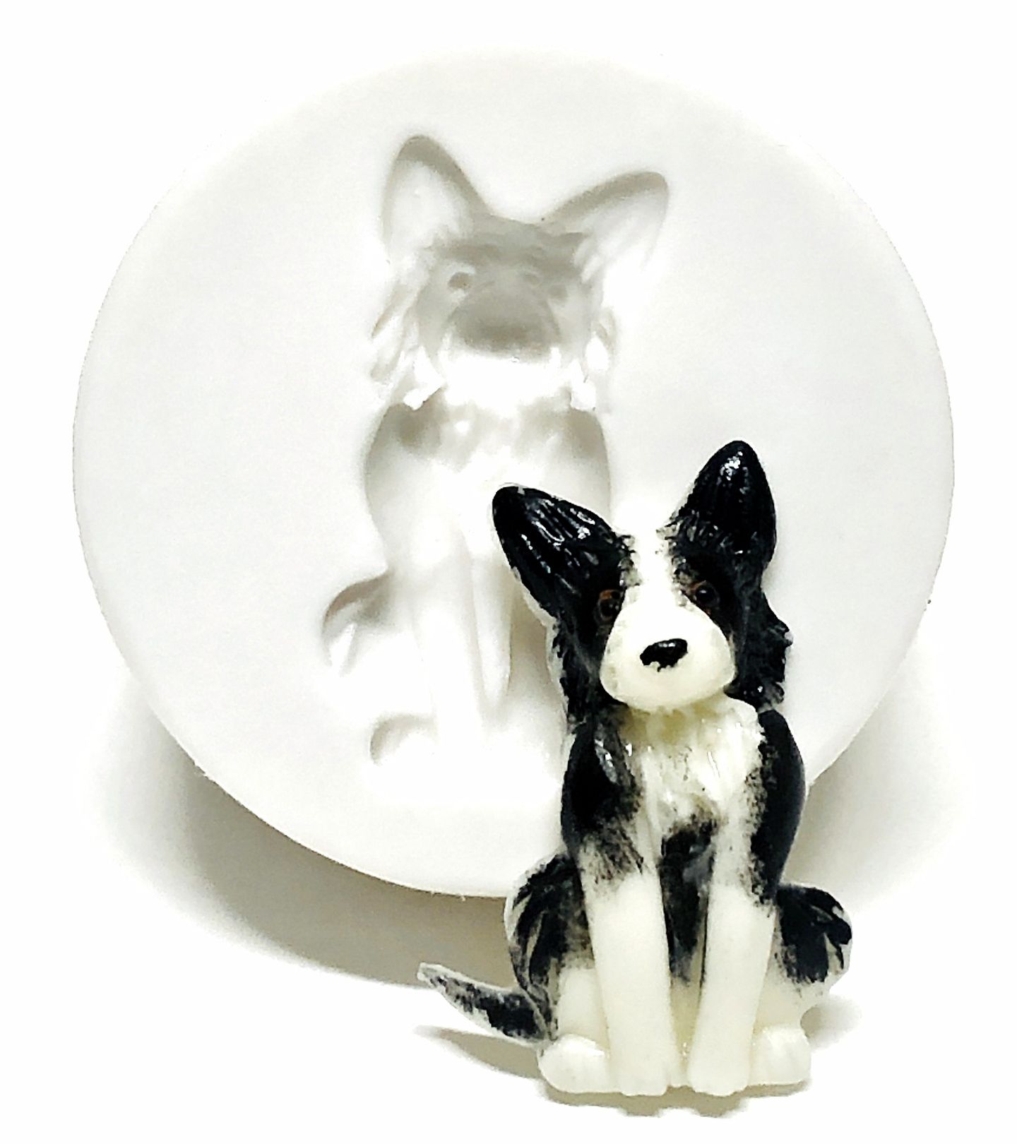 Cachorro - Rosto Border Collie - Pequeno - P1052