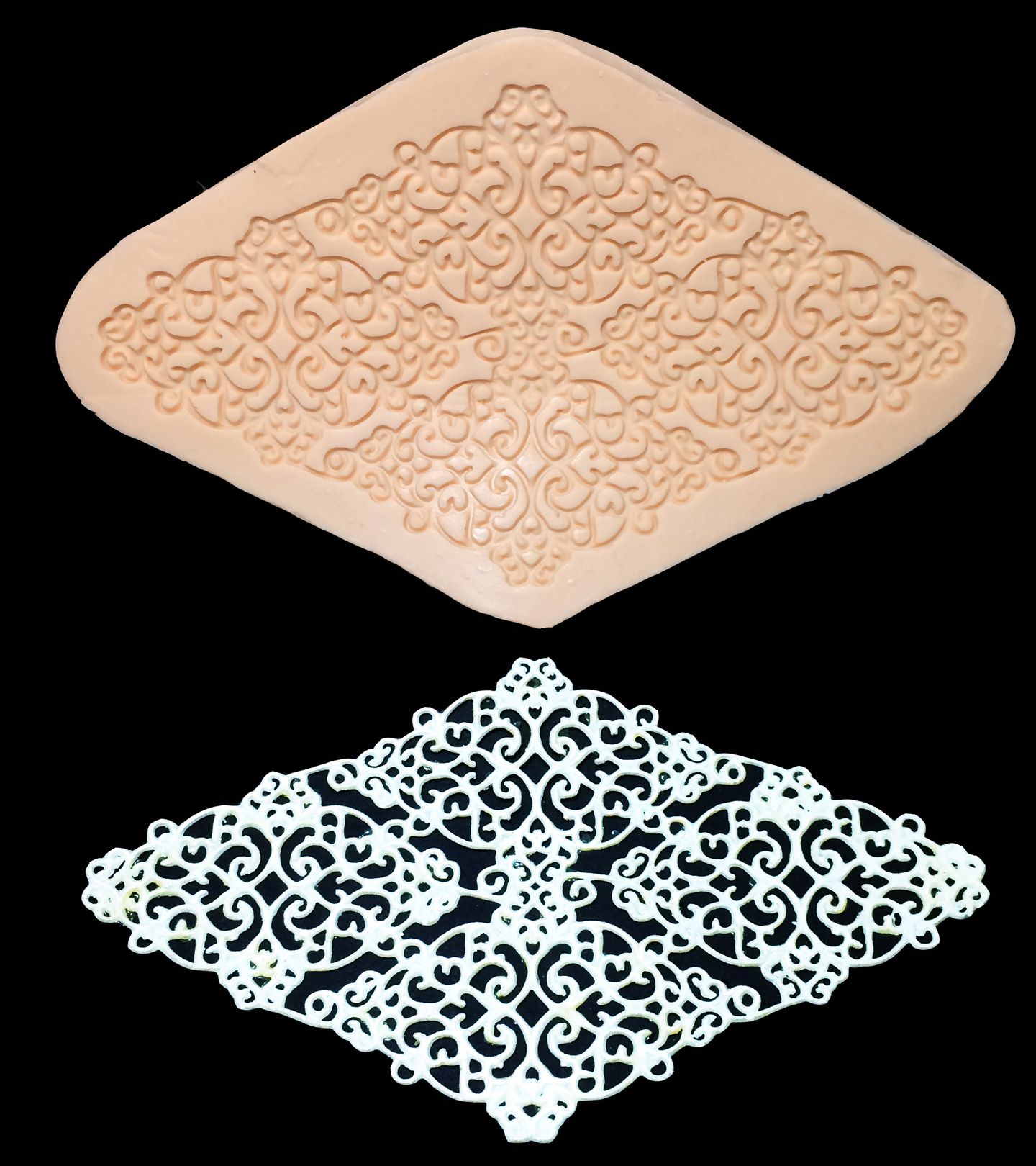 Renda Para Bolo - Mod.12 - Arabesco