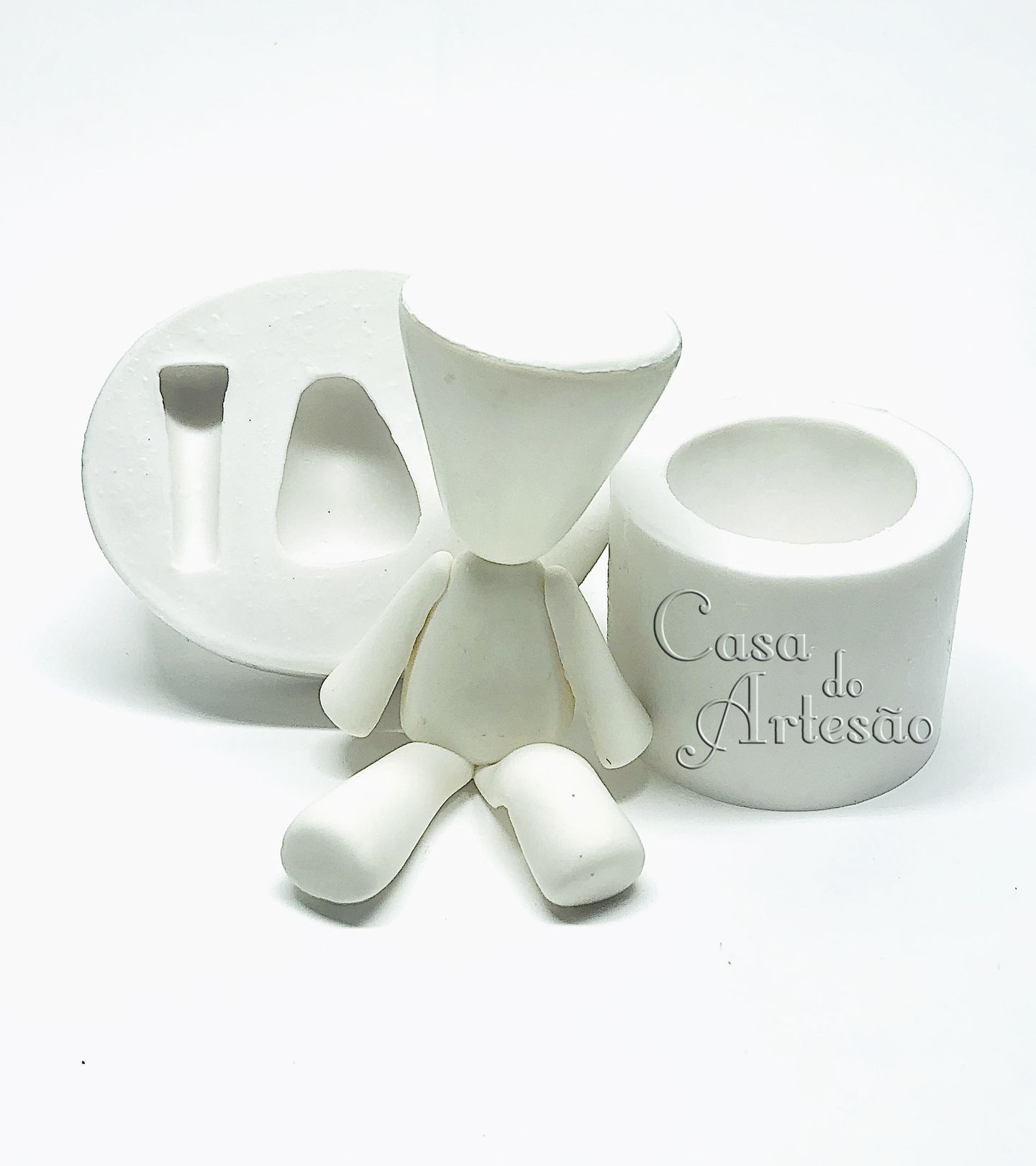 Molde de silicone - Vaso Bob II - Grande - P907