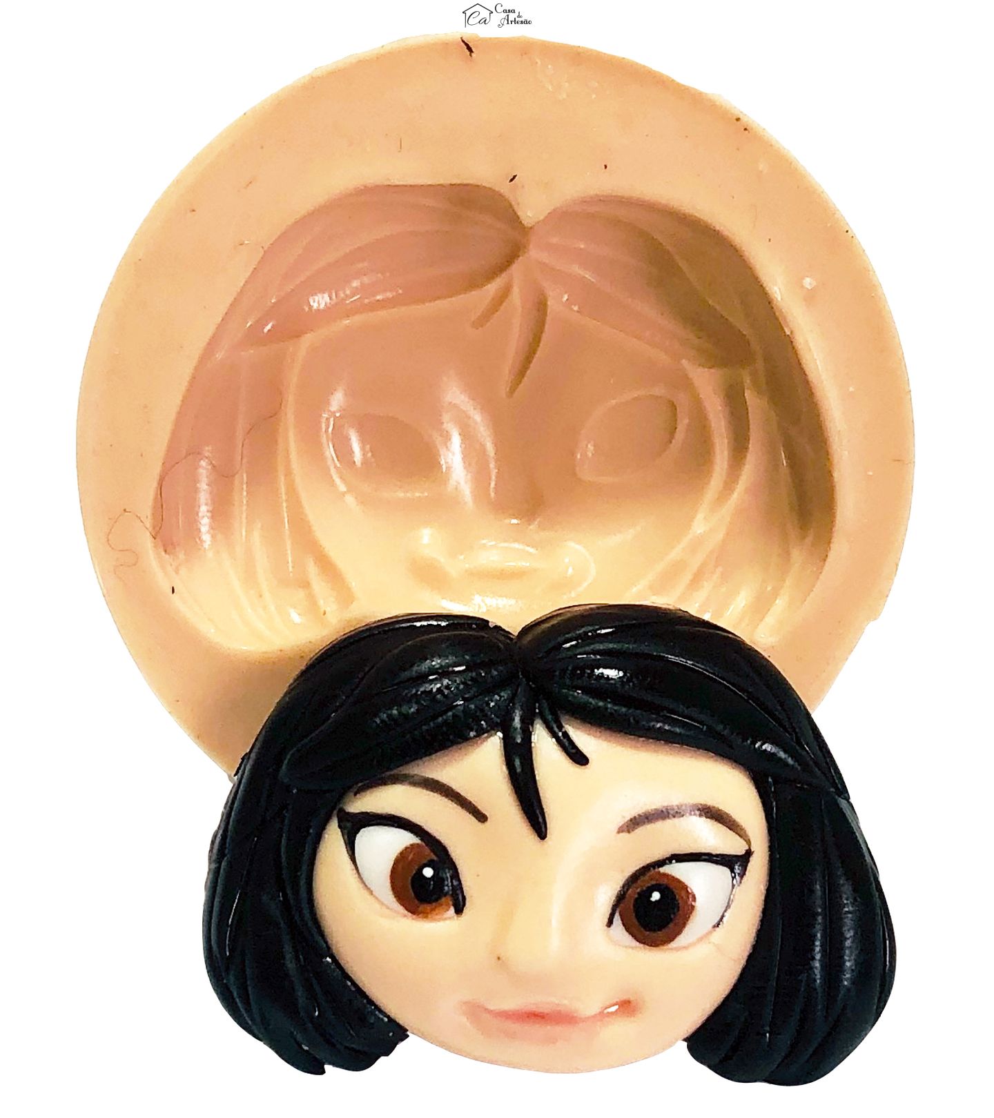 Molde de silicone - Abominavel - Rosto Yi - Medio - P714