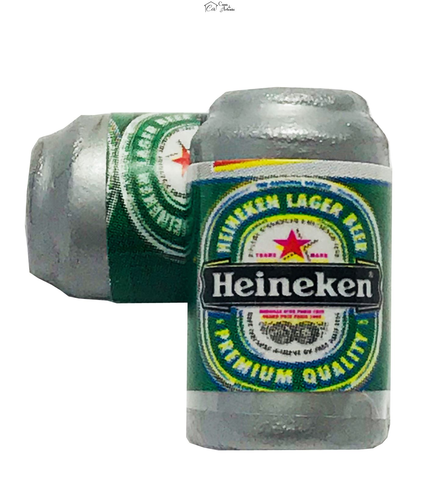 Miniaturas - Lata - Heineken - (1/2 lata) - Emb c/ 10