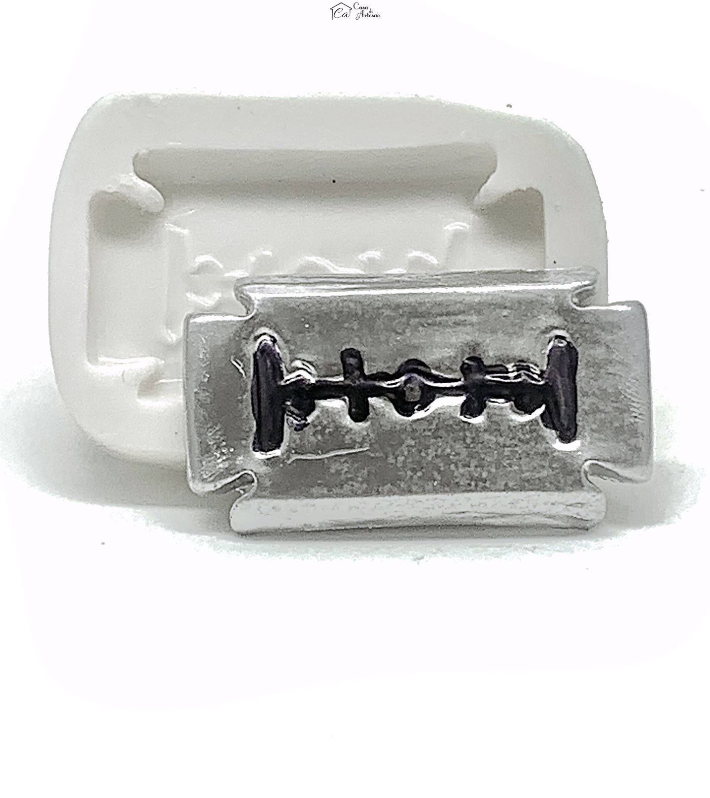 Molde de silicone - Gillete - Lamina - Media - P1141