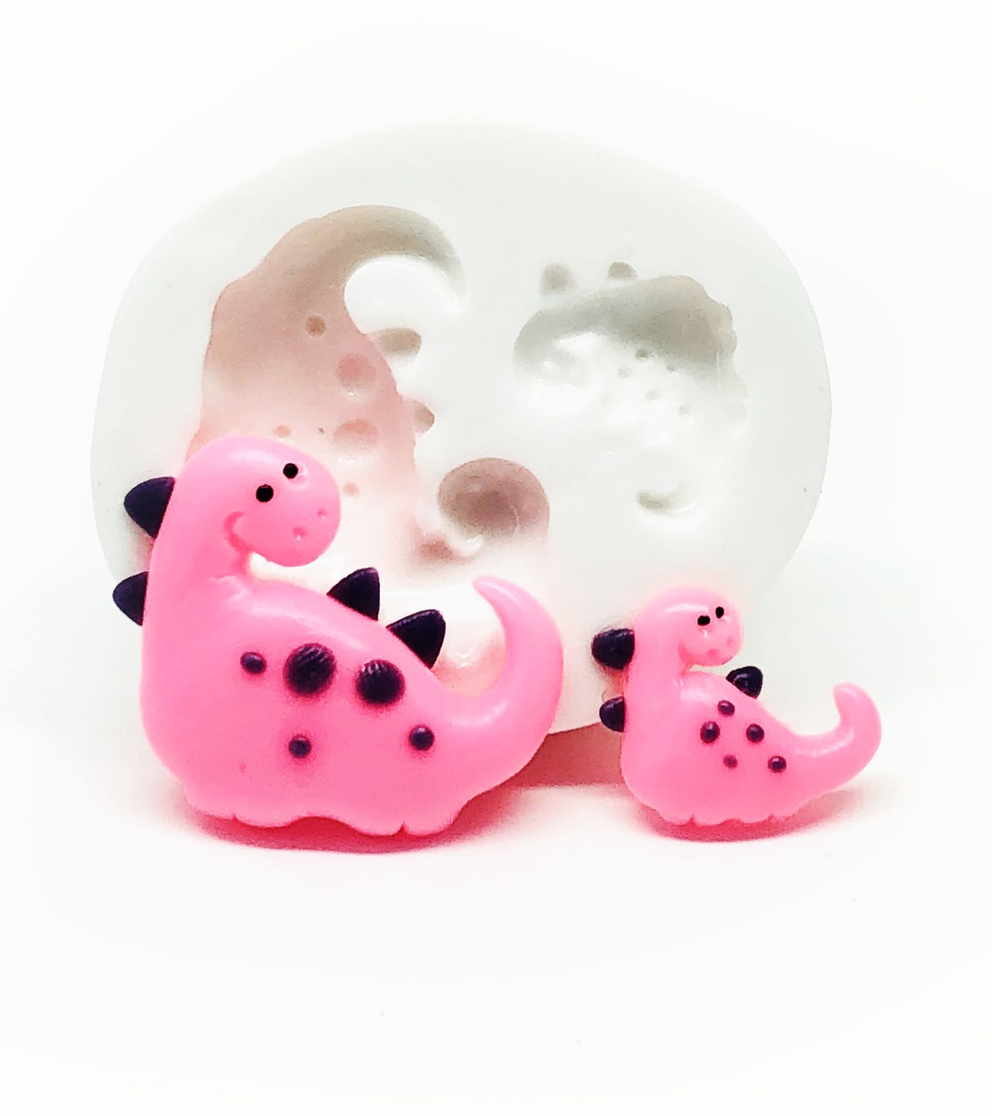 Molde de silicone - Dinossauro - Mod.08 - 02 Tamanhos - P206