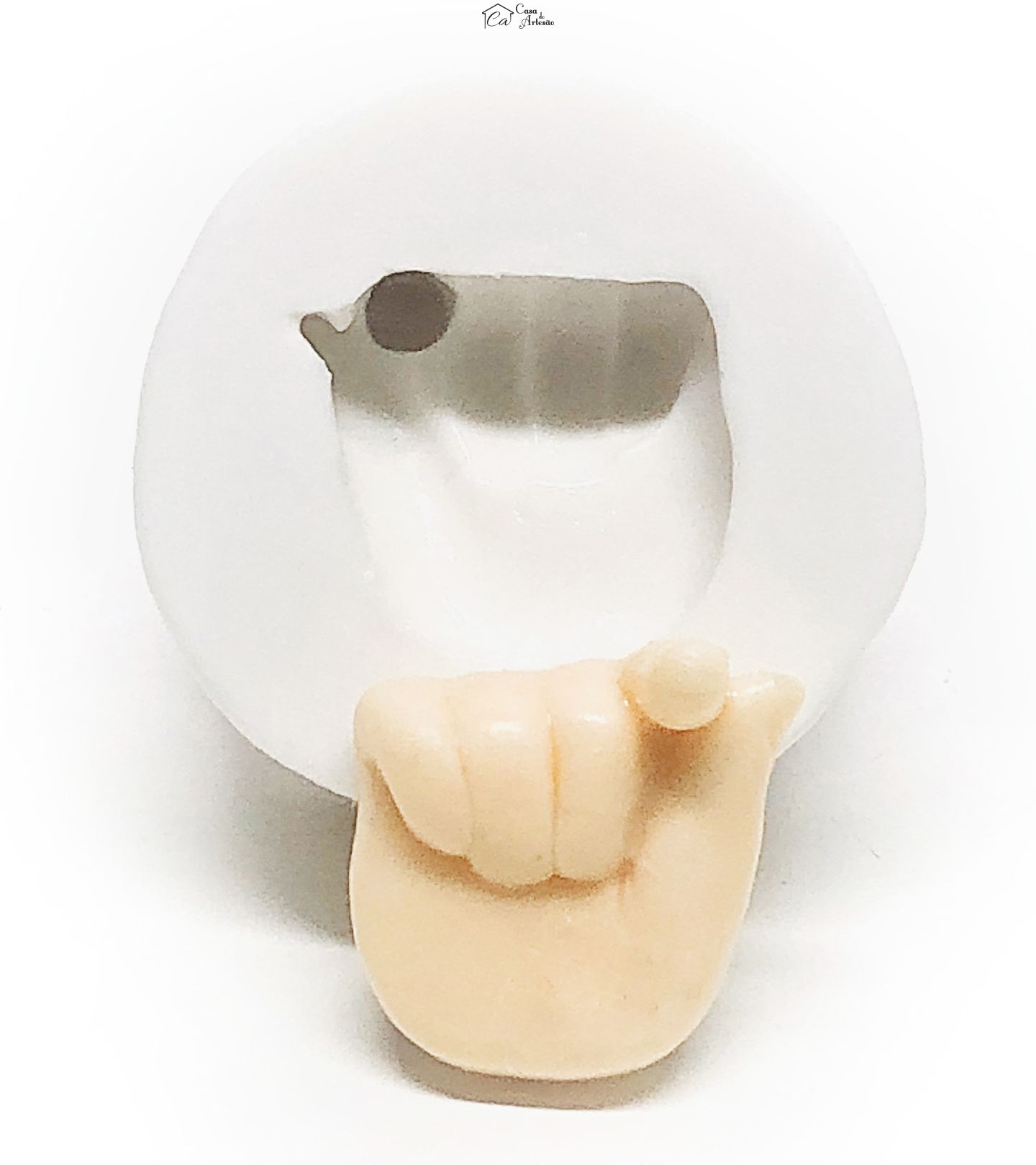 Molde de silicone - Numero Libras - Nº 7 - Pequeno - P1102