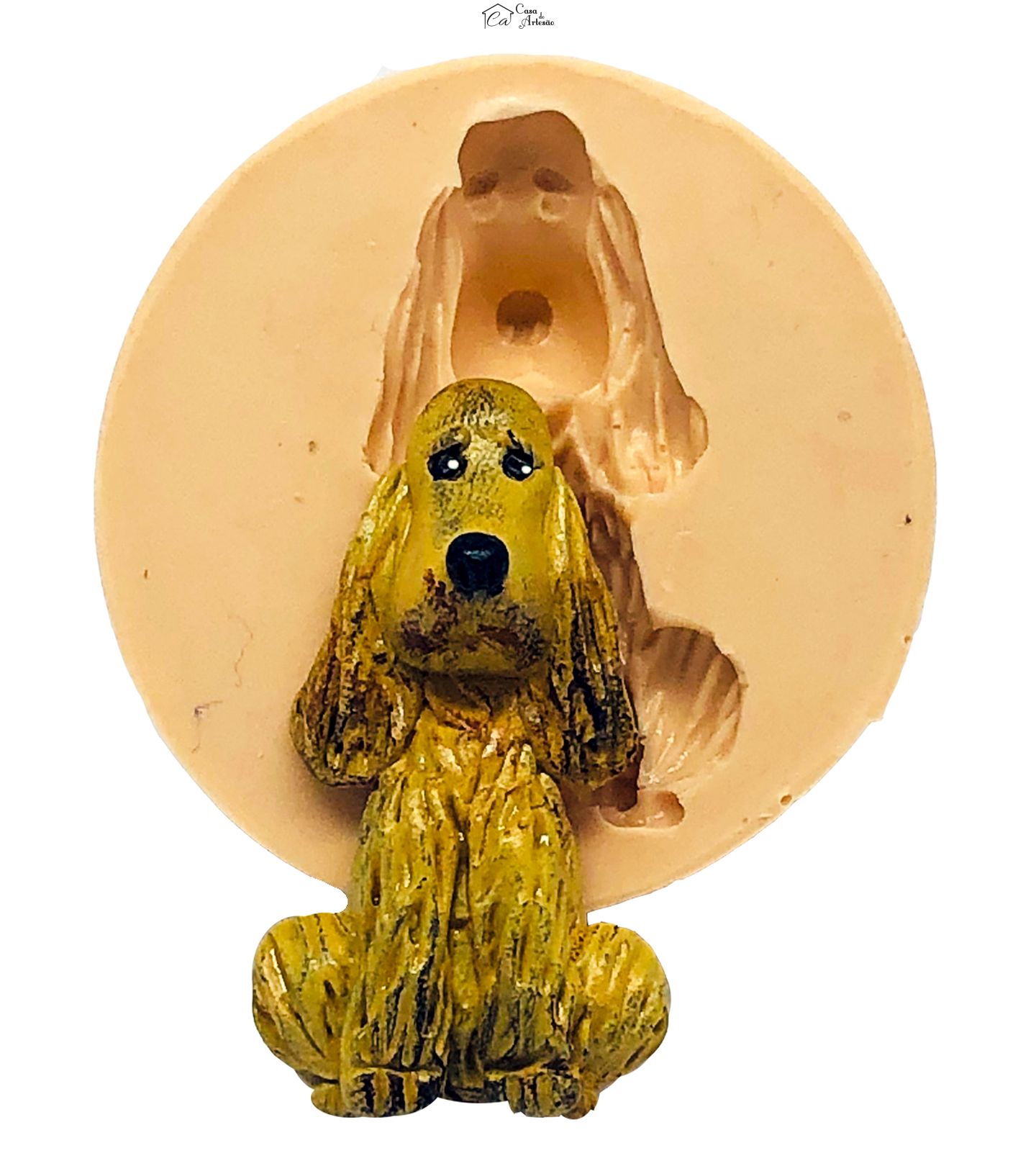 Molde de silicone - Cachorro - Cocker Spaniel - Medio - P829