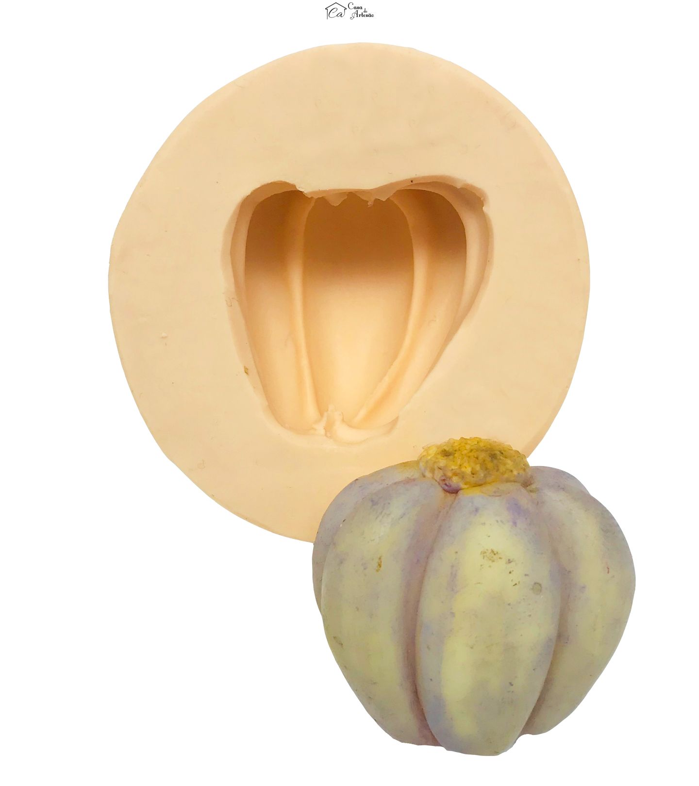 Molde de silicone - Alho Grande (Dentes)