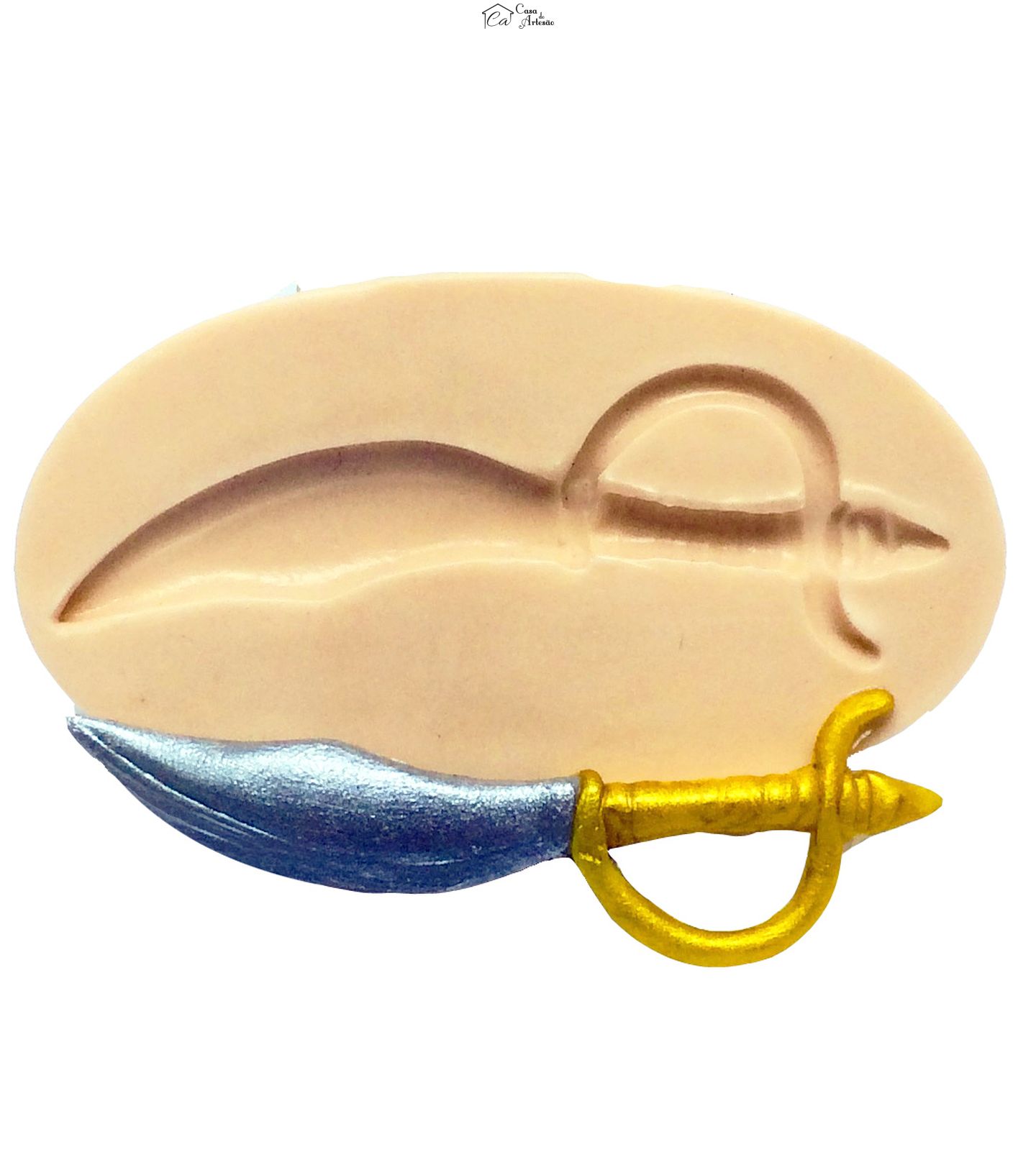 Molde de silicone - Pirata - Espada - P180