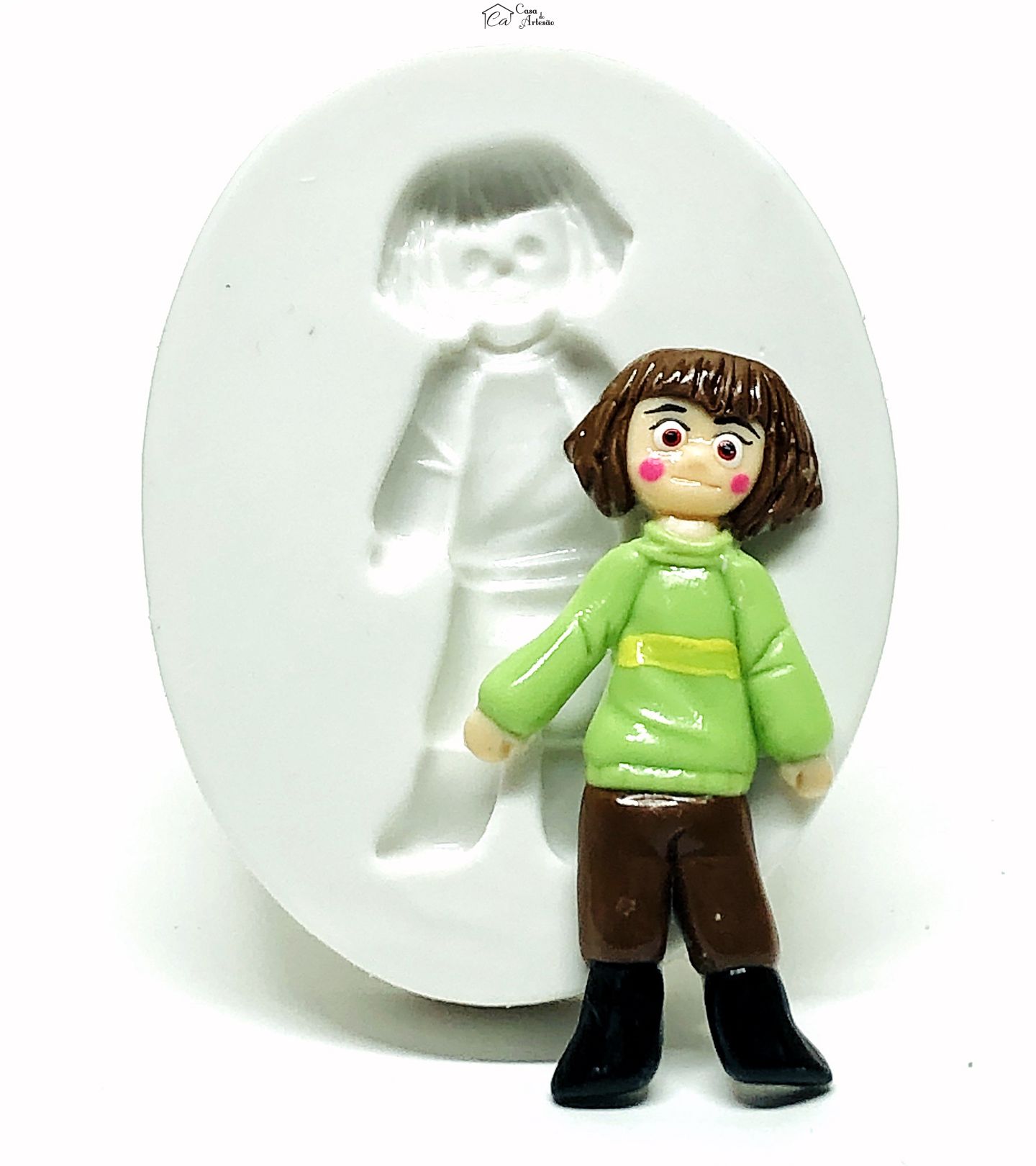 Molde de silicone - Sans Undertale - Chara - Media - P1038