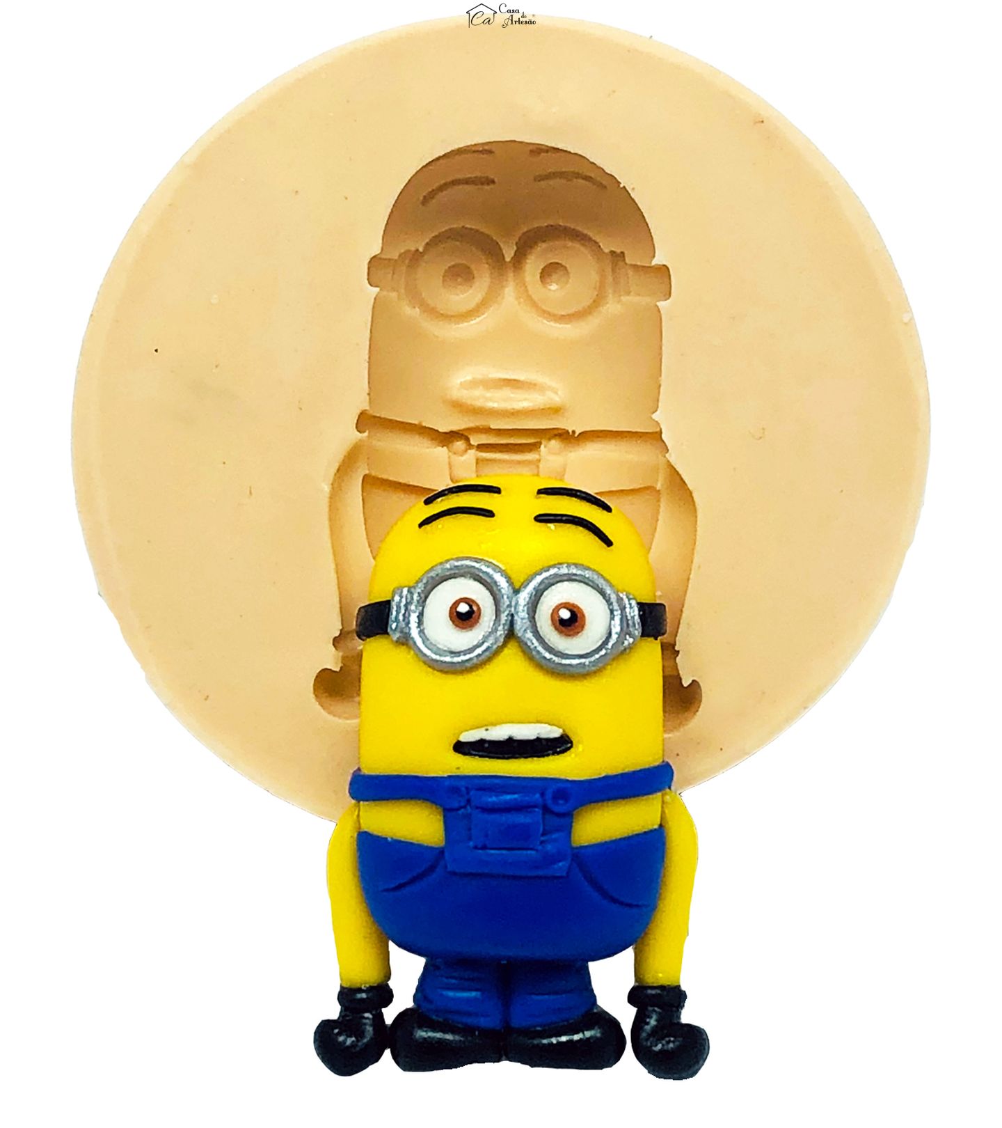 Molde de silicone - Meu Malvado Favorito - Minion Dave Medio - P769