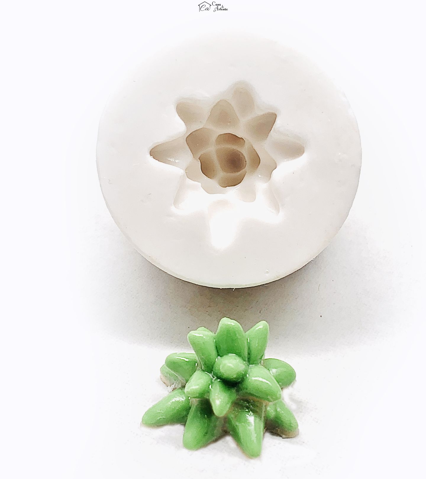 Molde de silicone - Suculenta - Mod.13