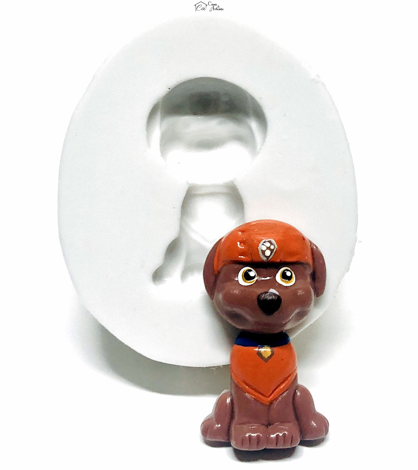 Molde de silicone - Patrulha Canina - Zuma - Medio - P1055