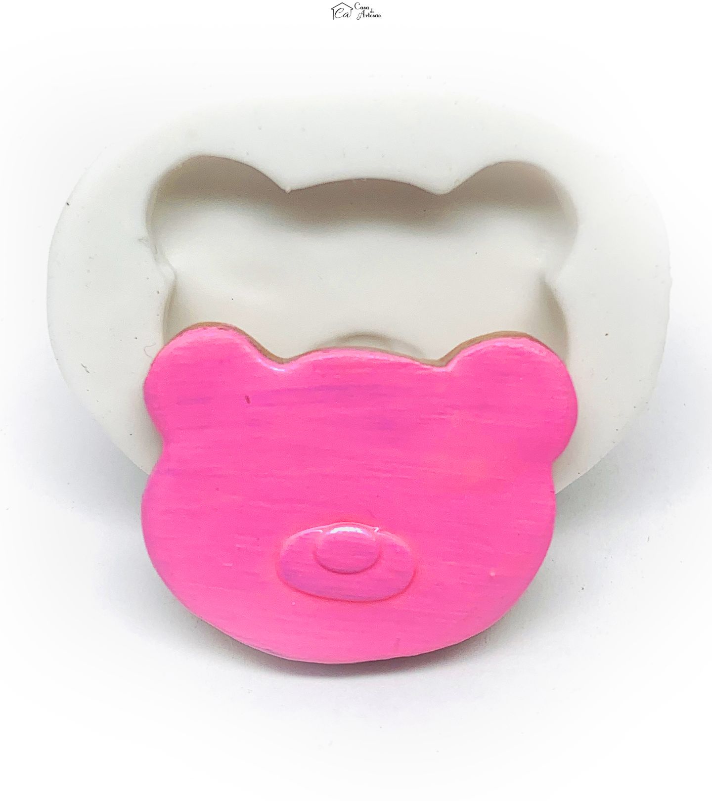 Molde de silicone - Os Aventureiros - Simbolo Rosa - Medio - P1207