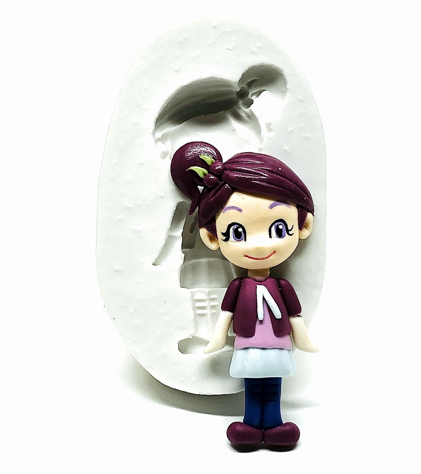 Moranguinho - Ameixinha - Boneca Grande - P534