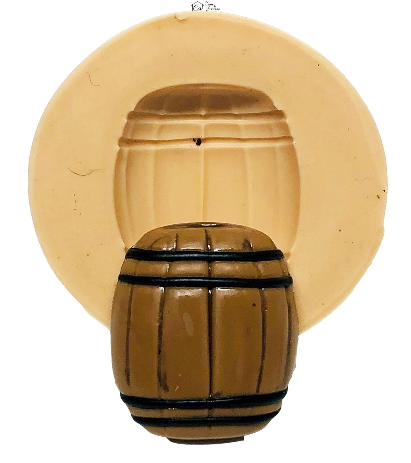 Molde de silicone - Barril de Vinho - Pequeno - P734