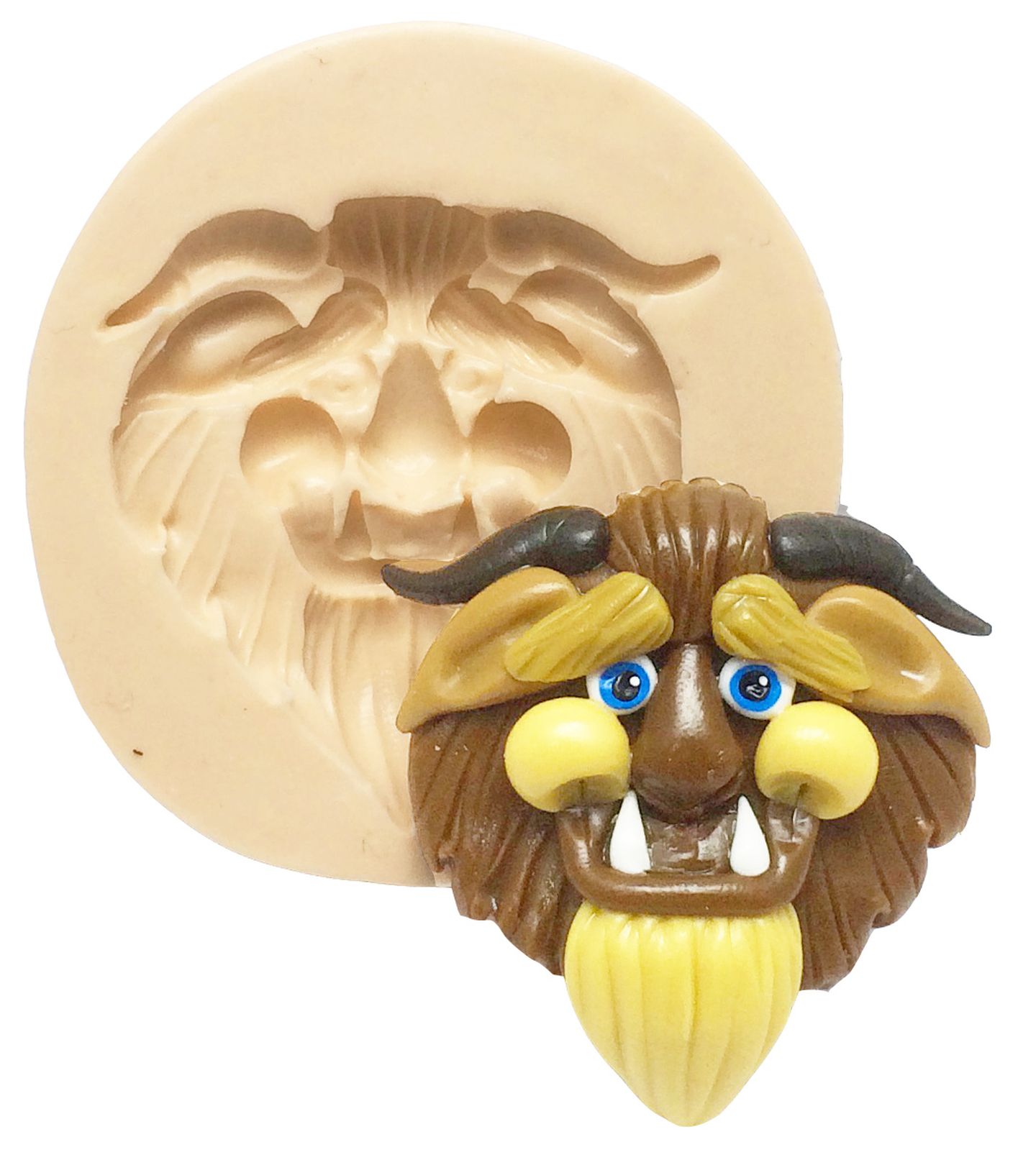 A Bela e a Fera - Rosto Fera - Grande -  P279