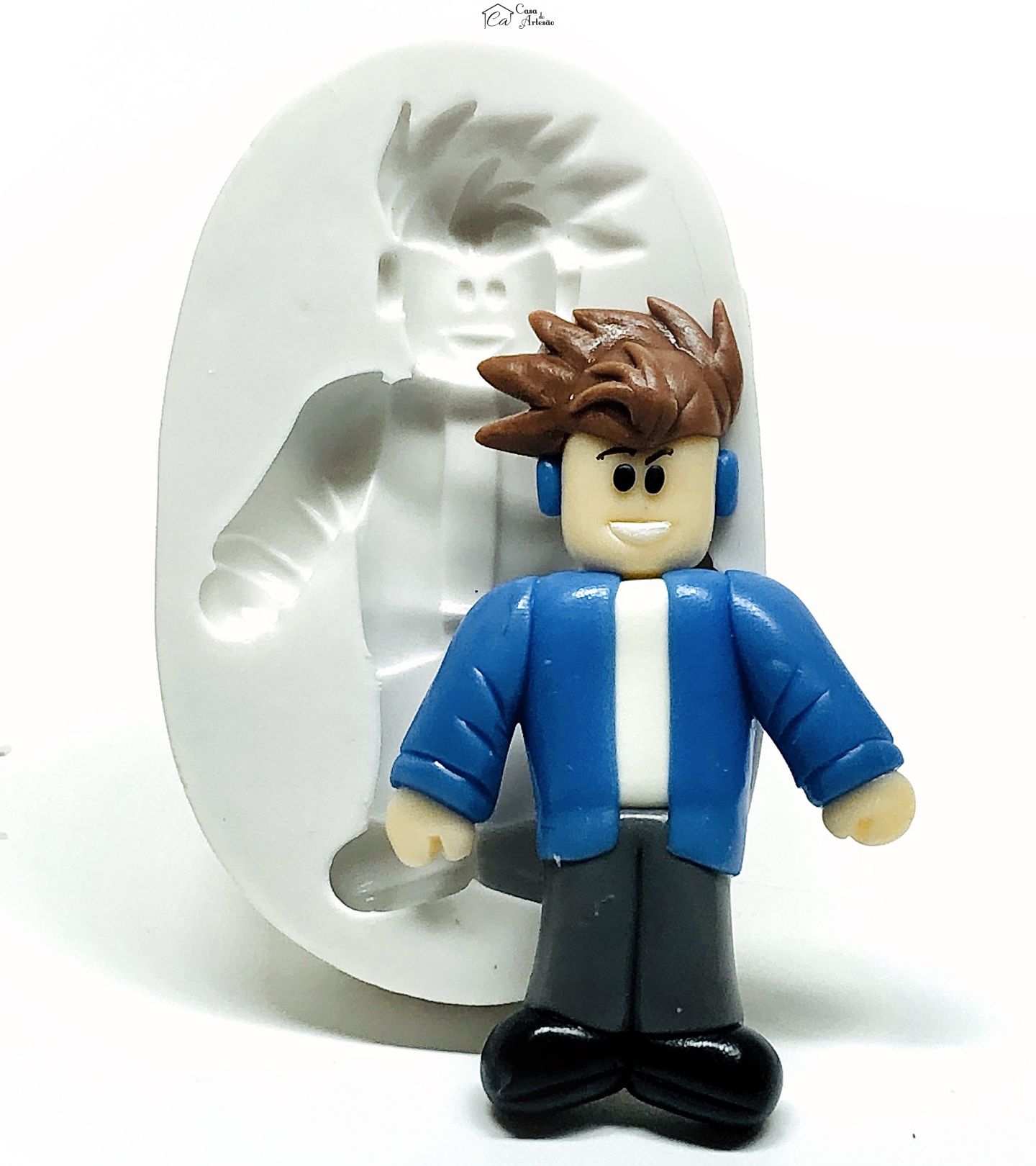 Molde de silicone - Roblox - Mod.II - Grande - P979