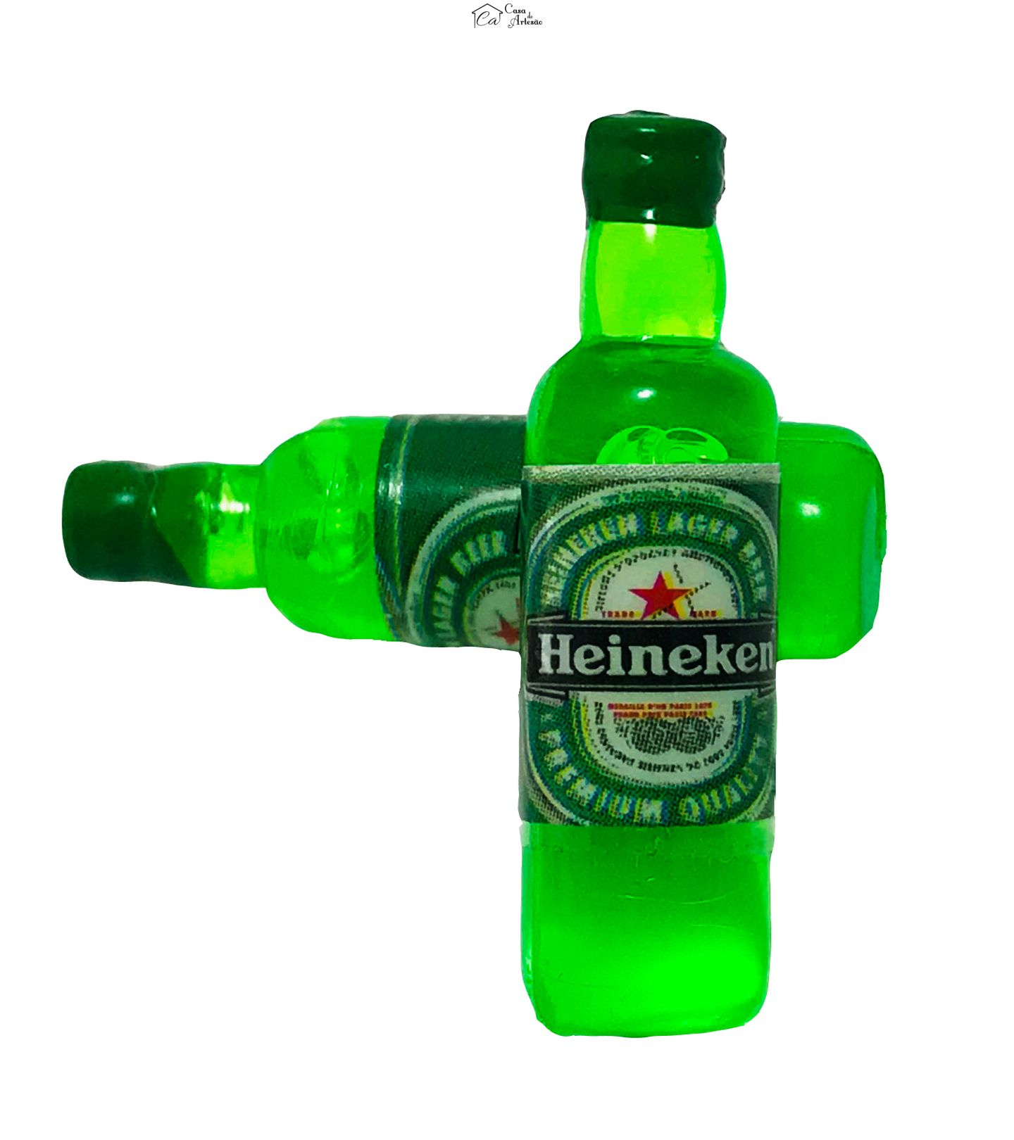 Miniaturas - Garrafa - Heineken - Emb c/ 05