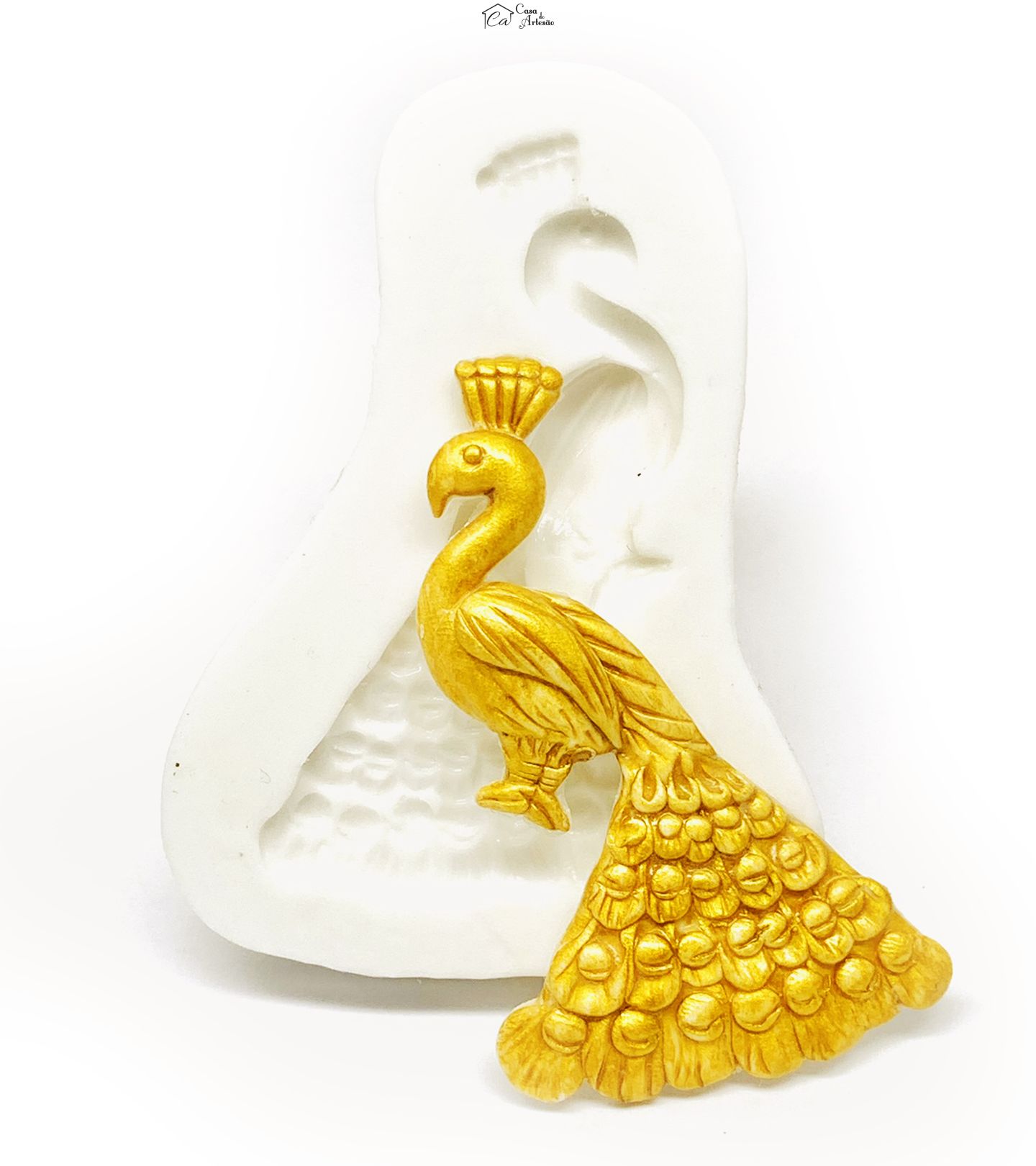 Molde de silicone - Pavao - Medio - P1172