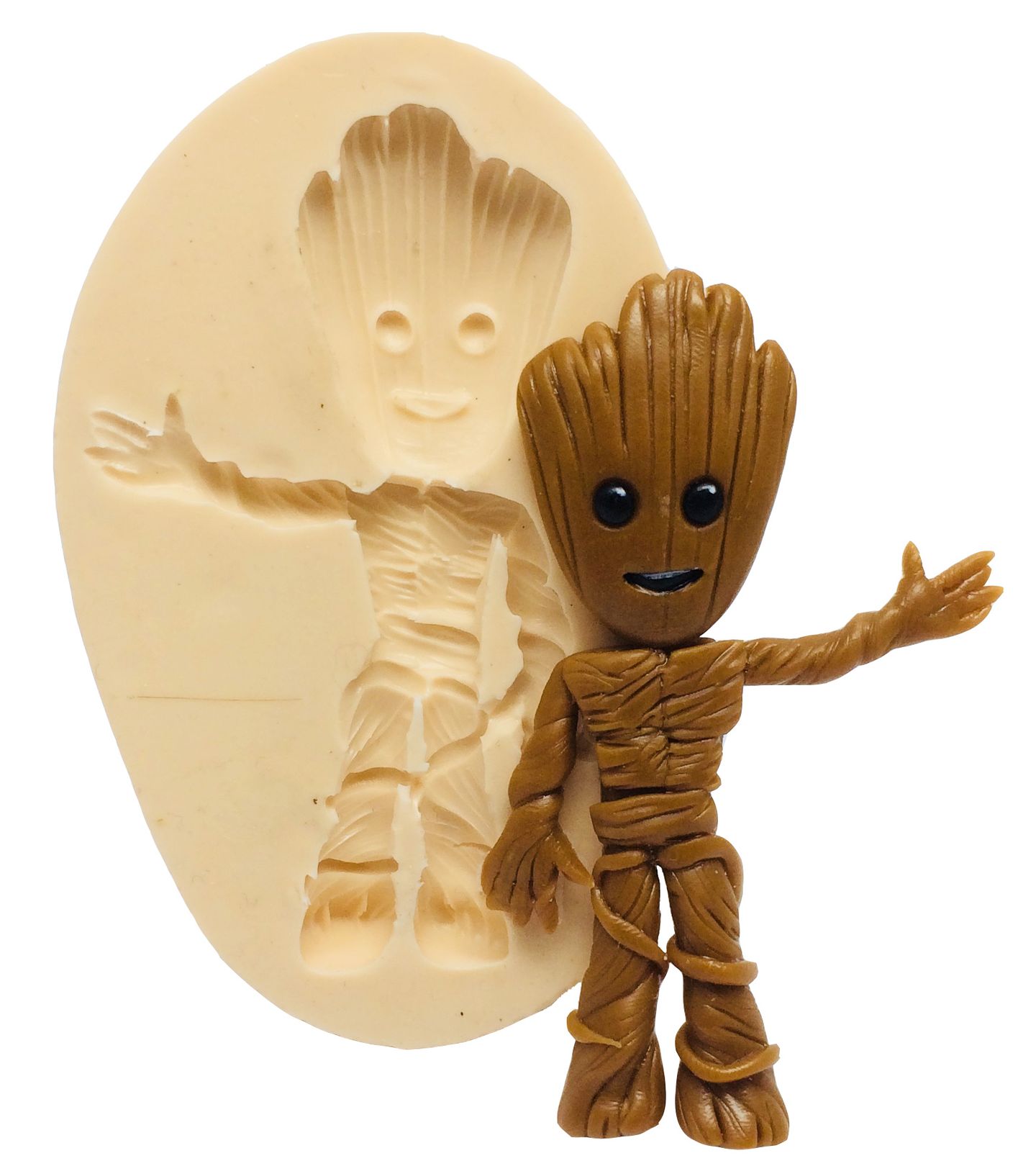 Molde de silicone - Guardioes da Galaxia - Groot - P181