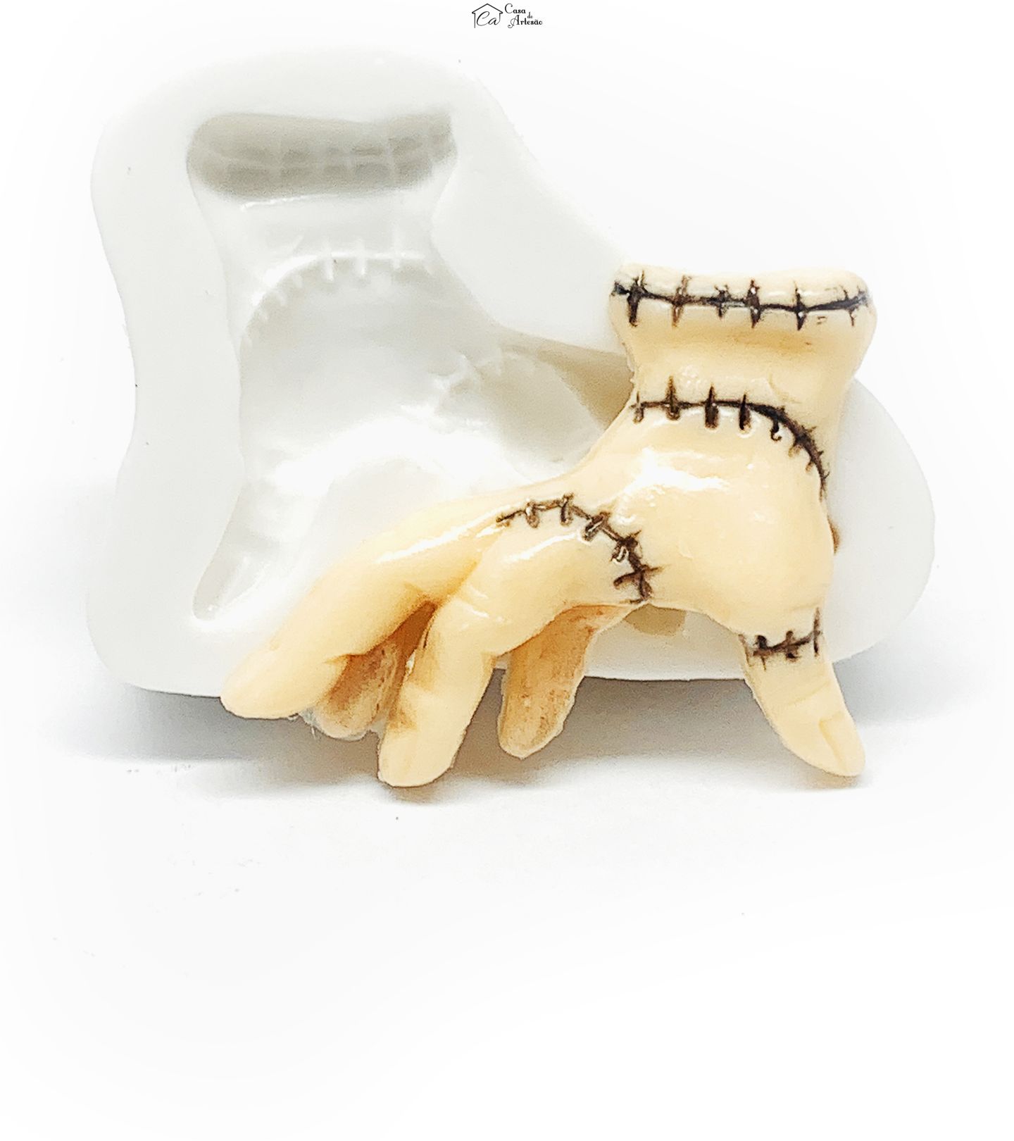 Molde de silicone - Wandinha - Mão - Media - P1180 / P1187