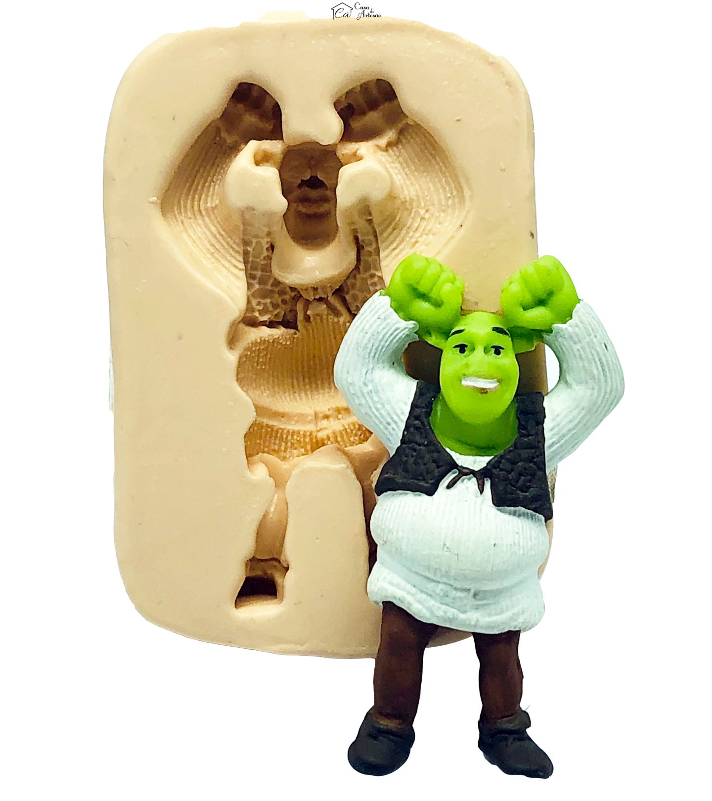 Molde de silicone - Shrek III - P20
