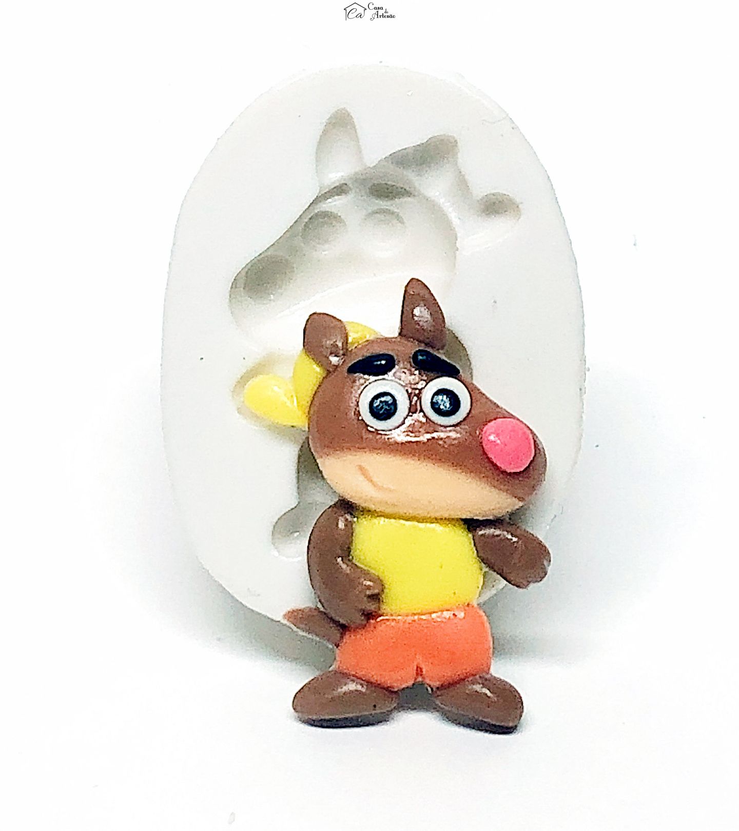 Molde de silicone - Caninopolis - Flip - Pequeno - P1110