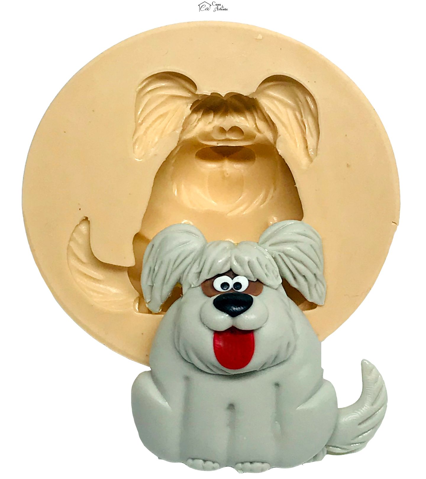 Molde de silicone - O Fantástico Mundo de Bobby - Roger - Grande - P609