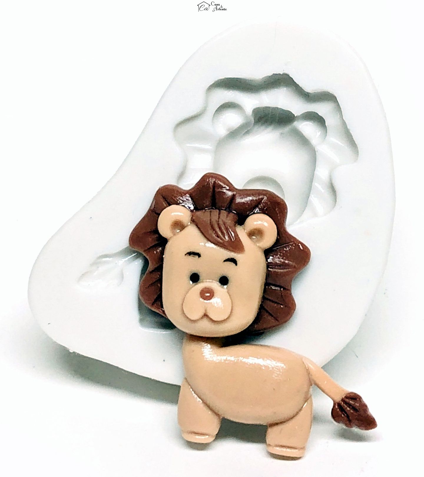 Molde de silicone - Leao - Medio - P1085