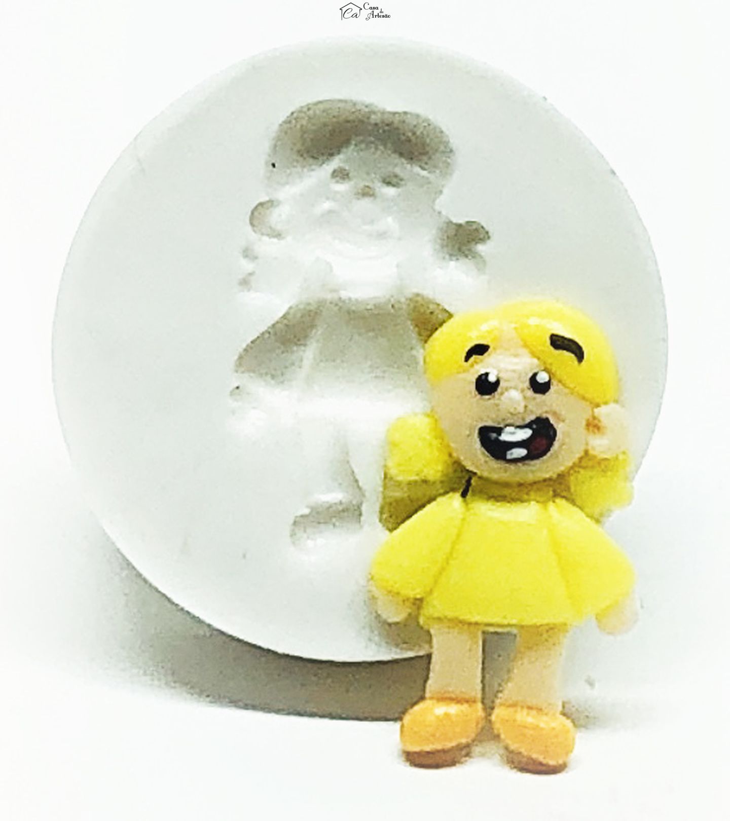 Molde de silicone - Jacarelvis - Manu - Pequena - P961