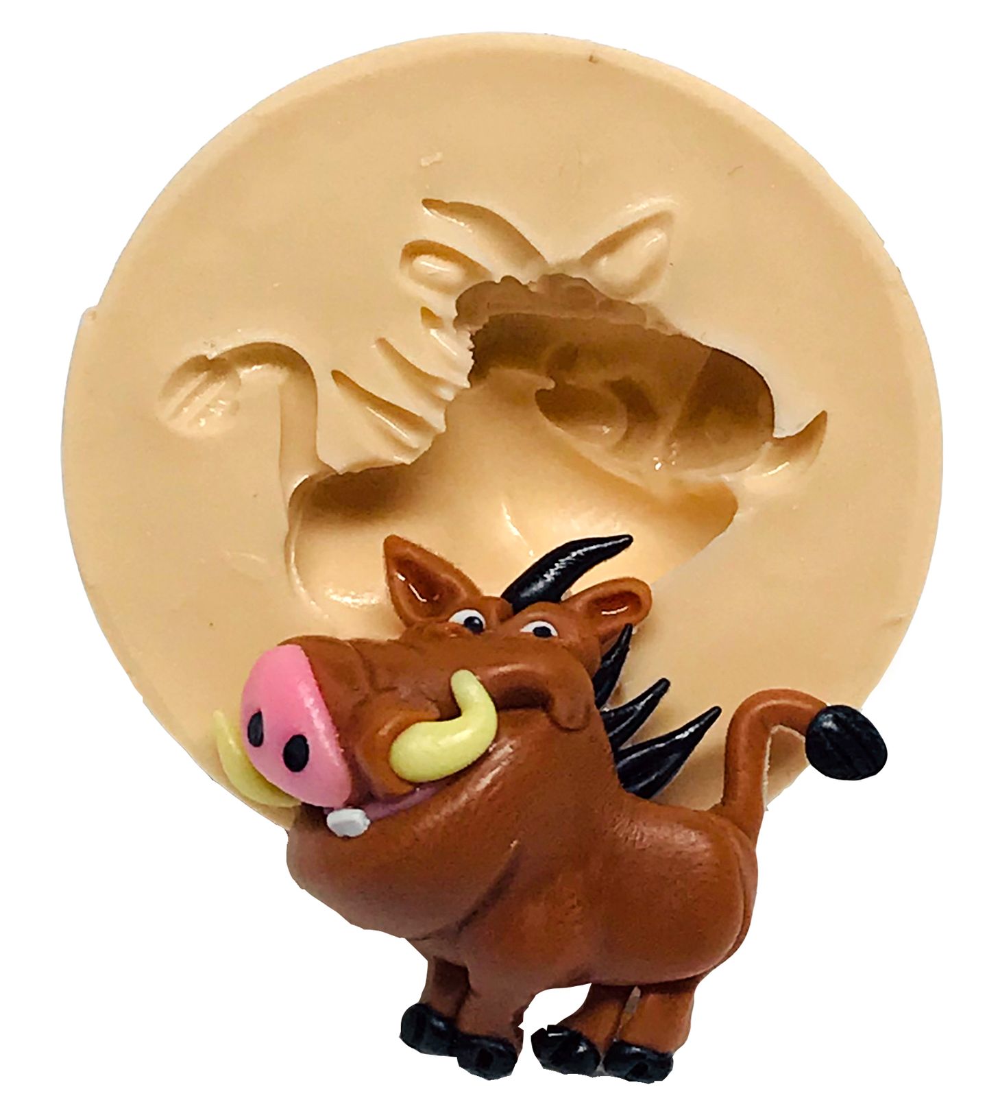 Molde de silicone - Rei Leão - Pumba - Pequeno - P604