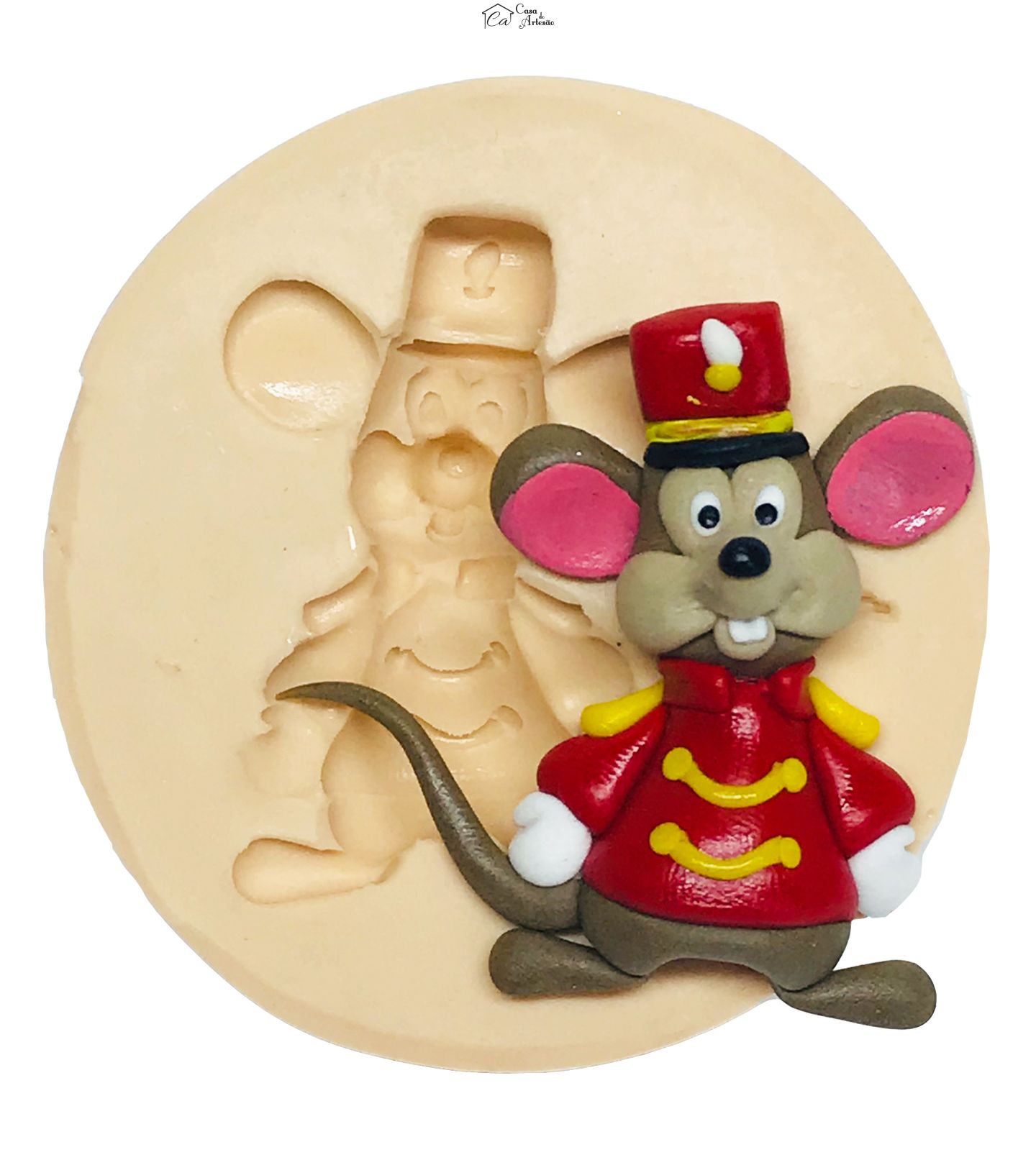 Molde de silicone - Dumbo - Timothy - Grande - P554