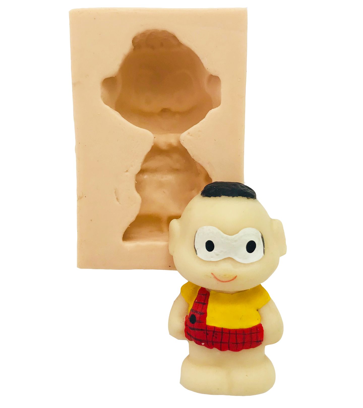 Molde de silicone - Menino Sujinho - P57