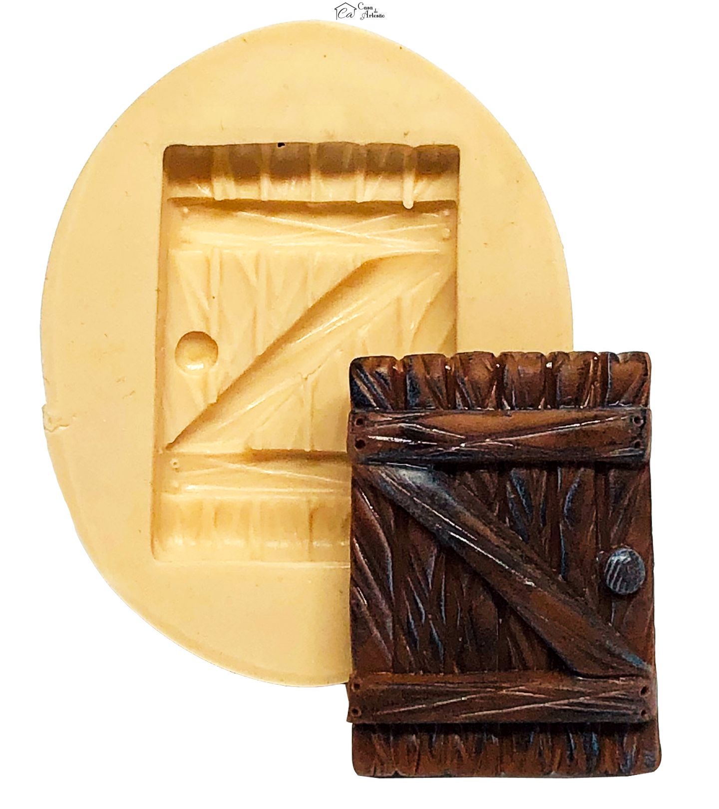 Molde de silicone - Porta - Mod. 02 - Pequena - P674