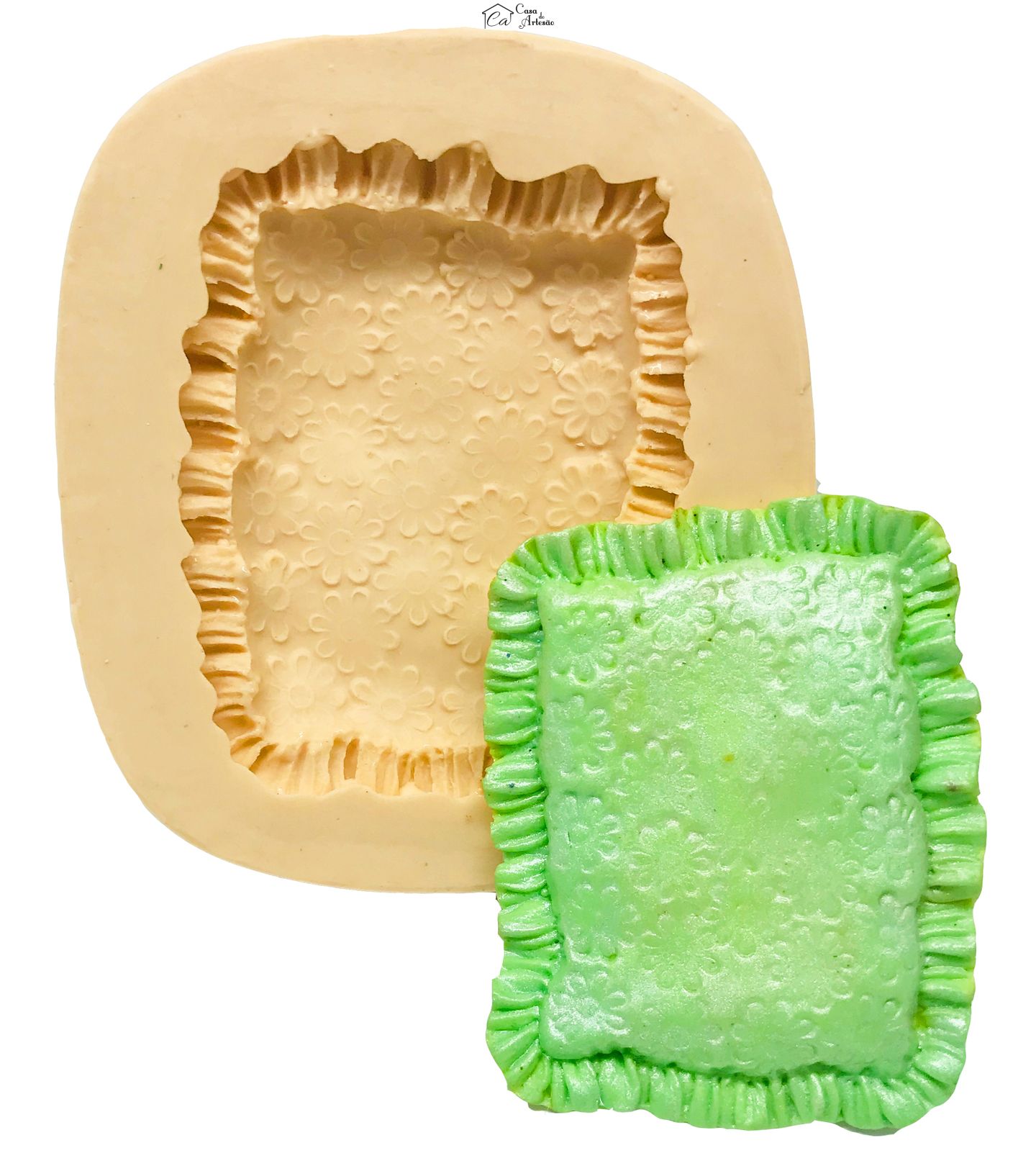 Molde de silicone - Almofada Grande