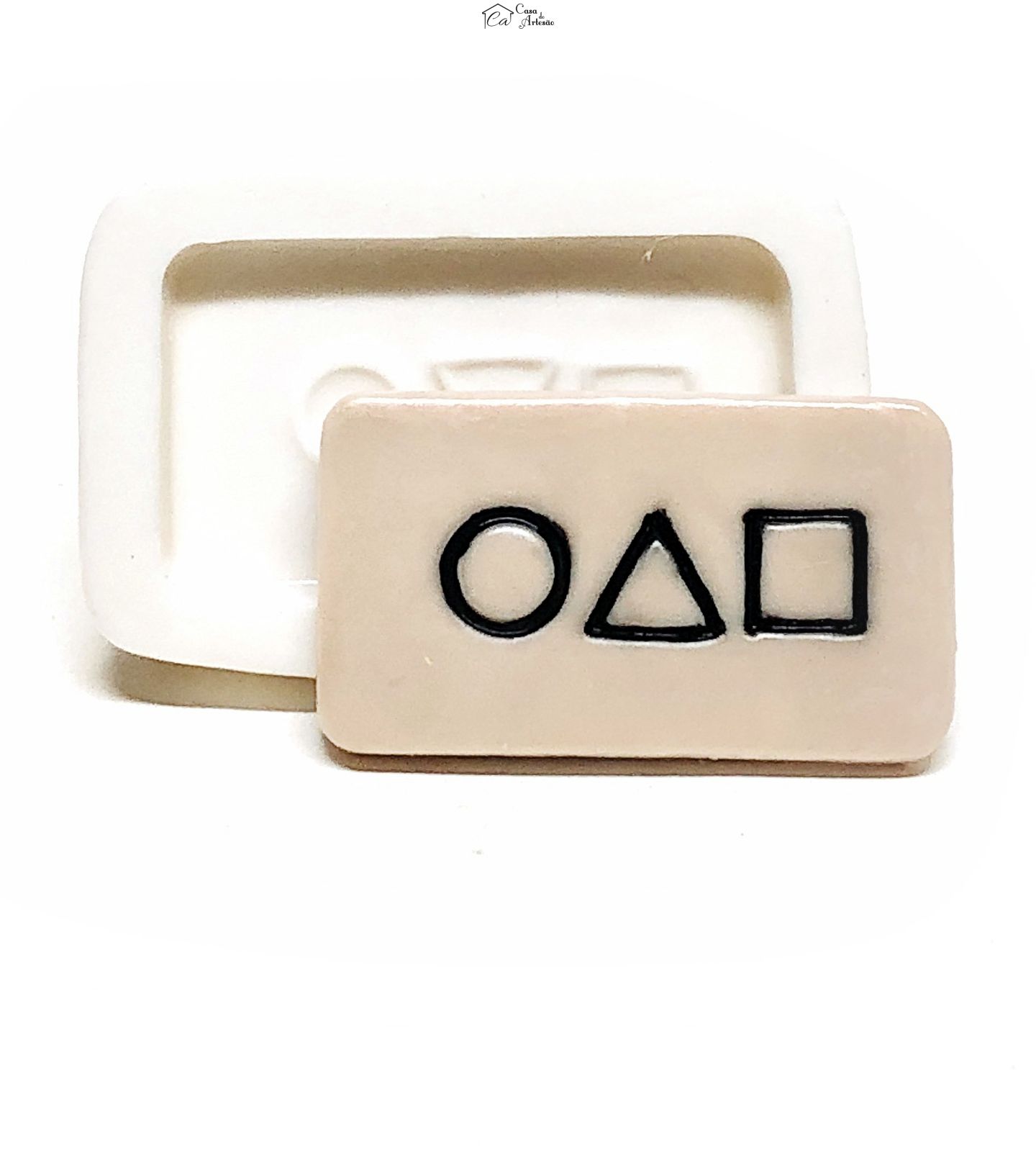 Molde de silicone - Round 6 - Cartao Visita - Medio - P1103