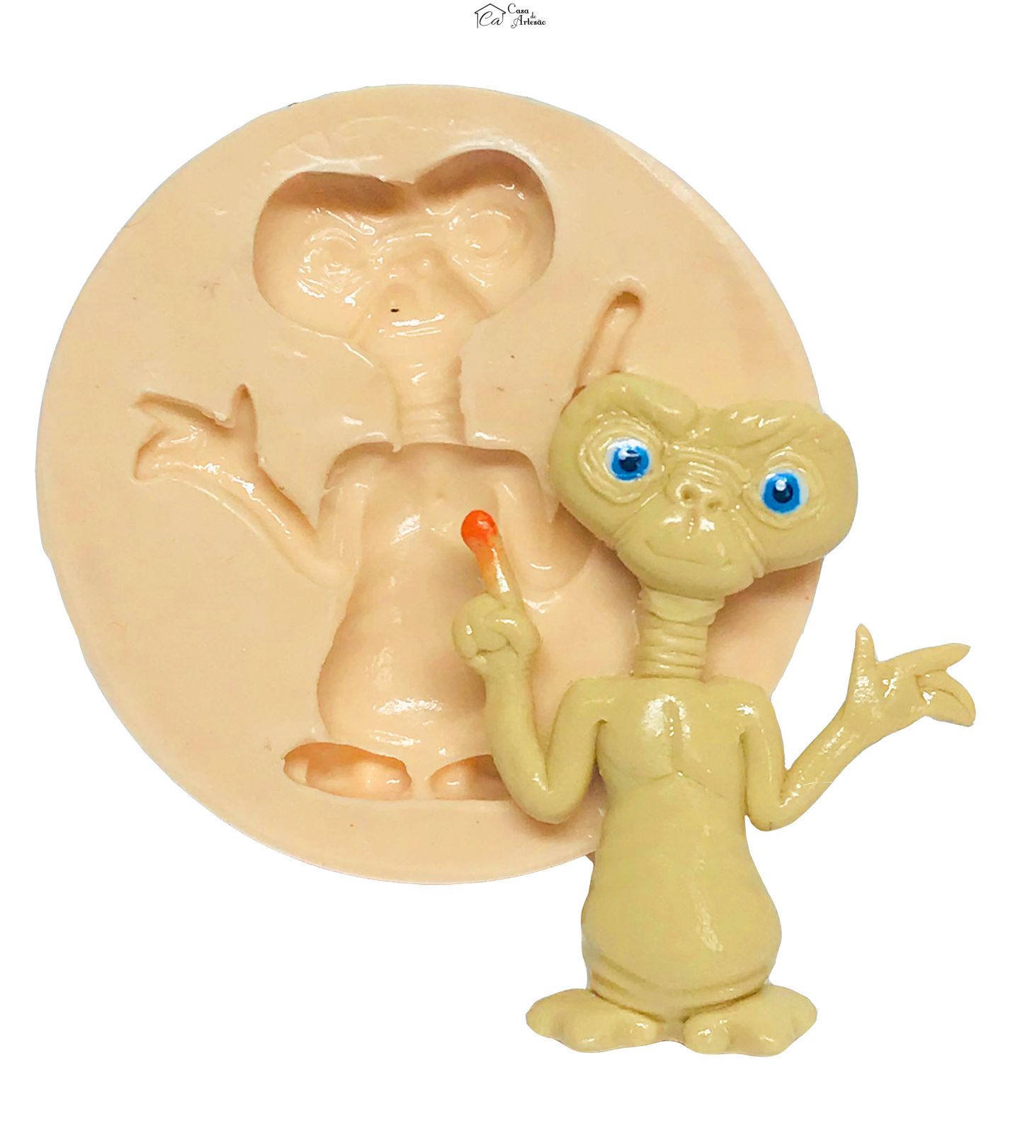 Molde de silicone - E.T.  - Pequeno - P528